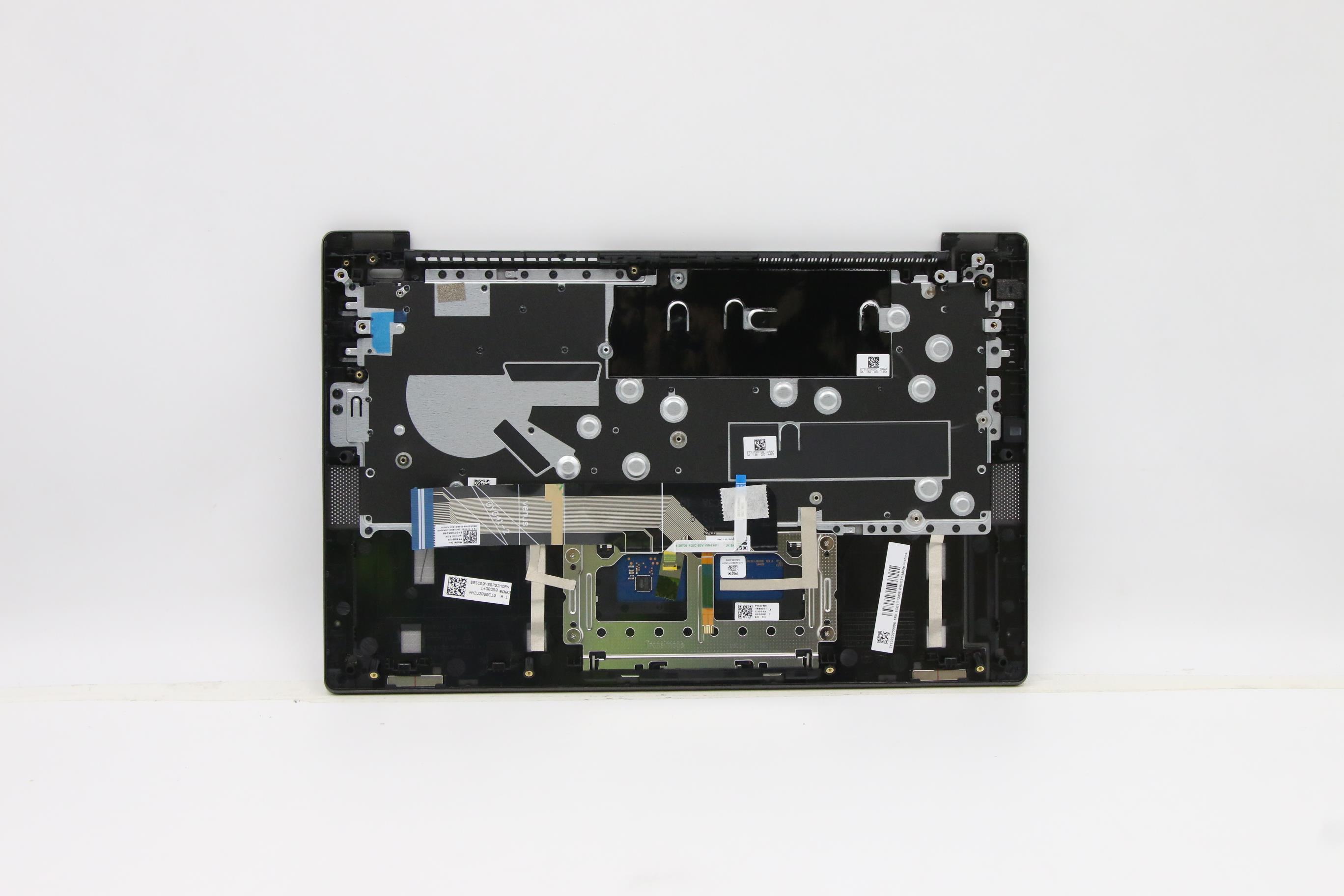 5CB1C13408 - Original Lenovo Keyboard with Upper Cover (Palmrest), English, BLK, Fingerprint, Backlight