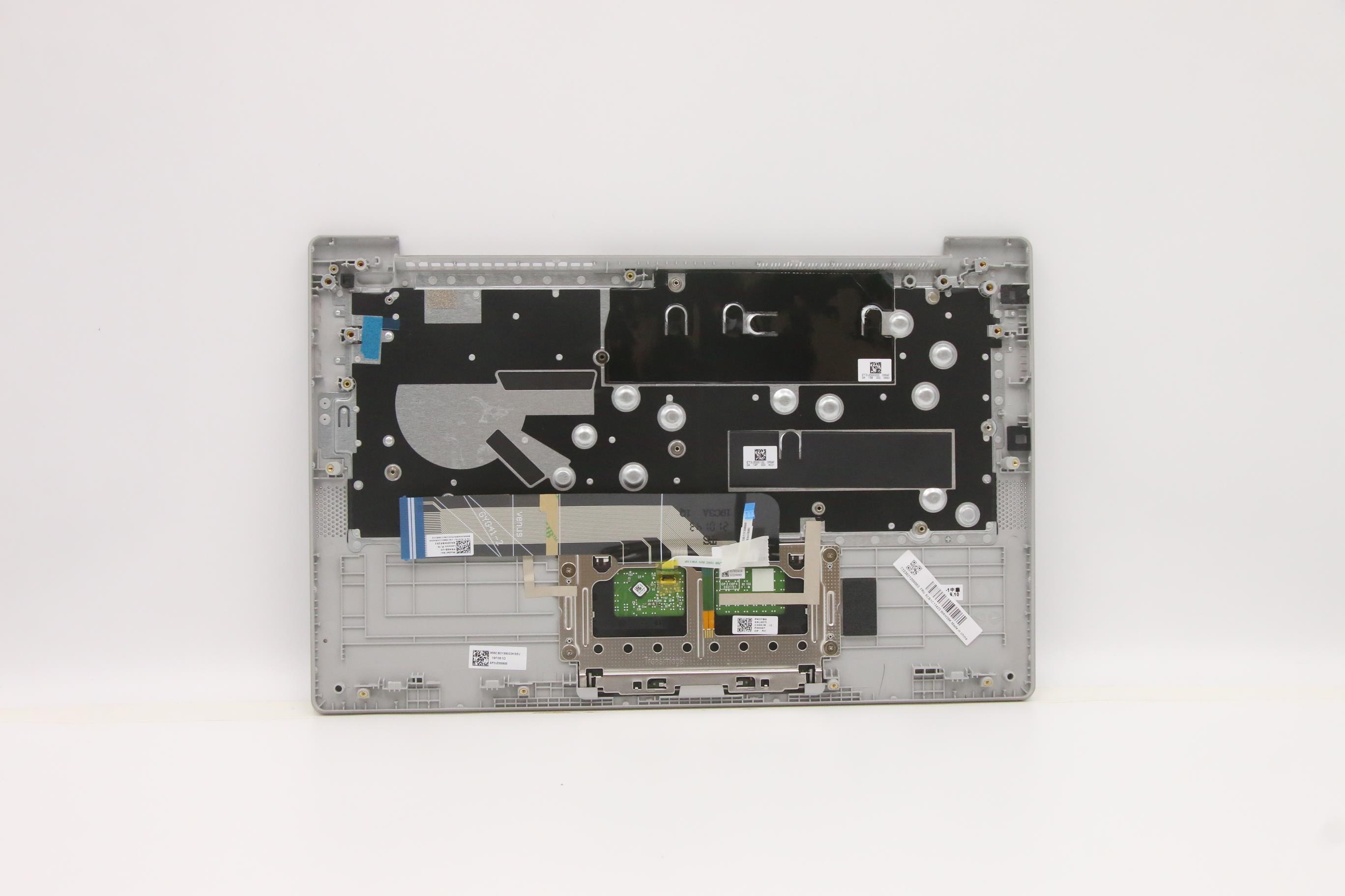 5CB1C13423 - Original Lenovo Keyboard with Upper Cover (Palmrest), English, 82LM, SILD, Fingerprint, Backlight, English