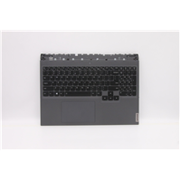 Lenovo Legion 5 Pro-16ACH6H Laptop (Lenovo) C-cover with keyboard - 5CB1C14888