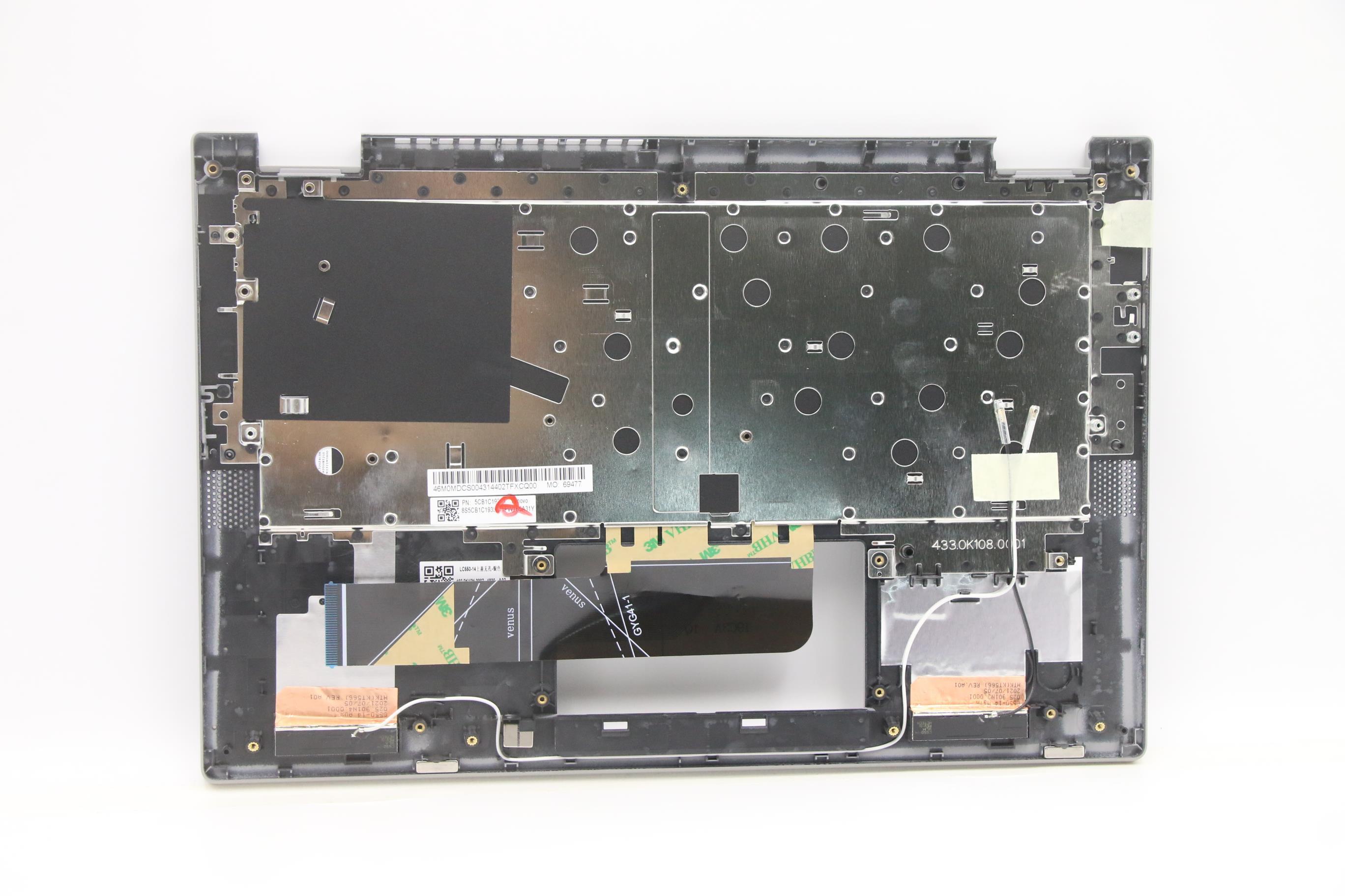 5CB1C19353 - Original Lenovo Keyboard with Upper Cover (Palmrest), English, W 82HU NFNB PG
