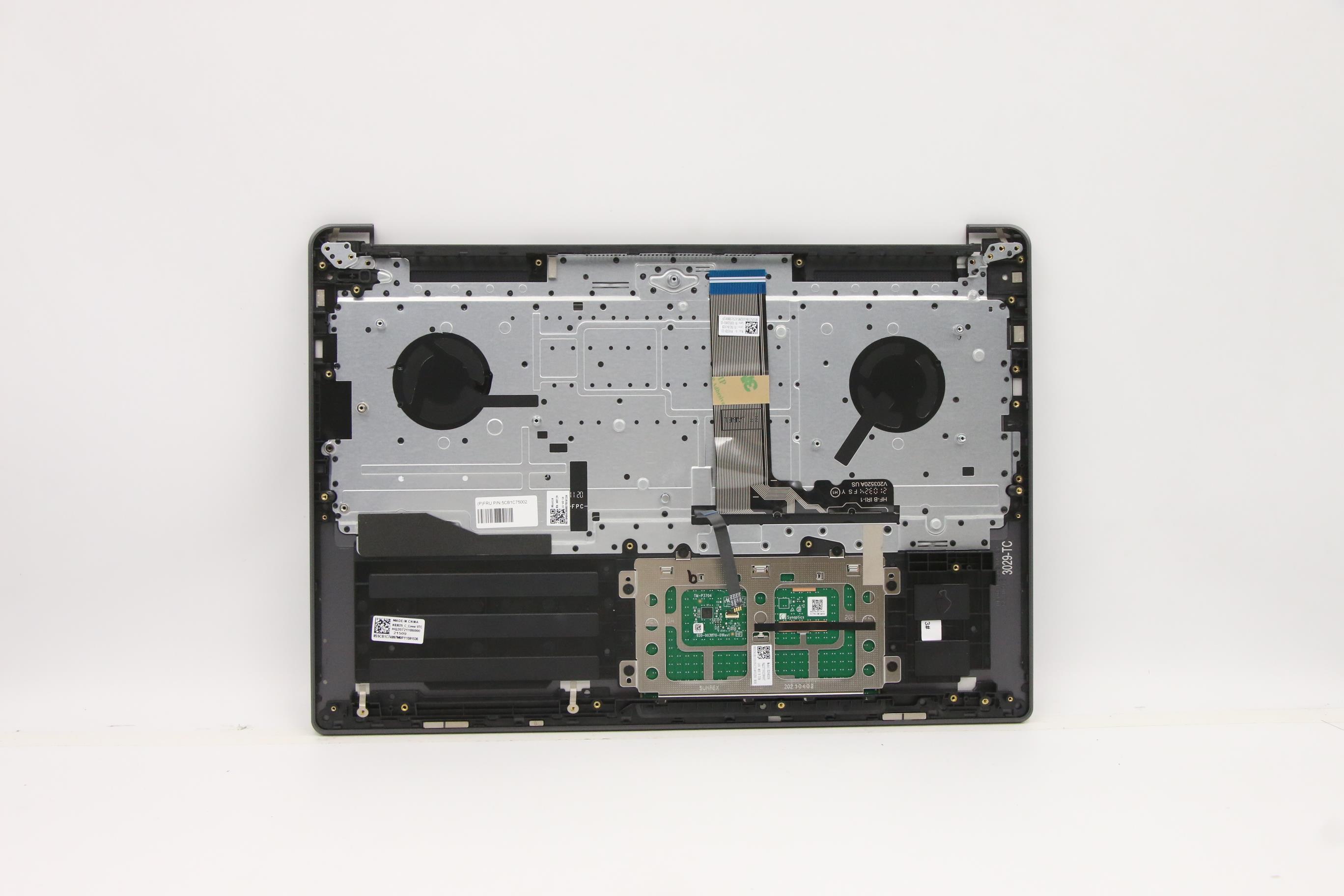 5CB1C75002 - Original Lenovo Keyboard with Upper Cover (Palmrest), English, 82L5 STO UMA