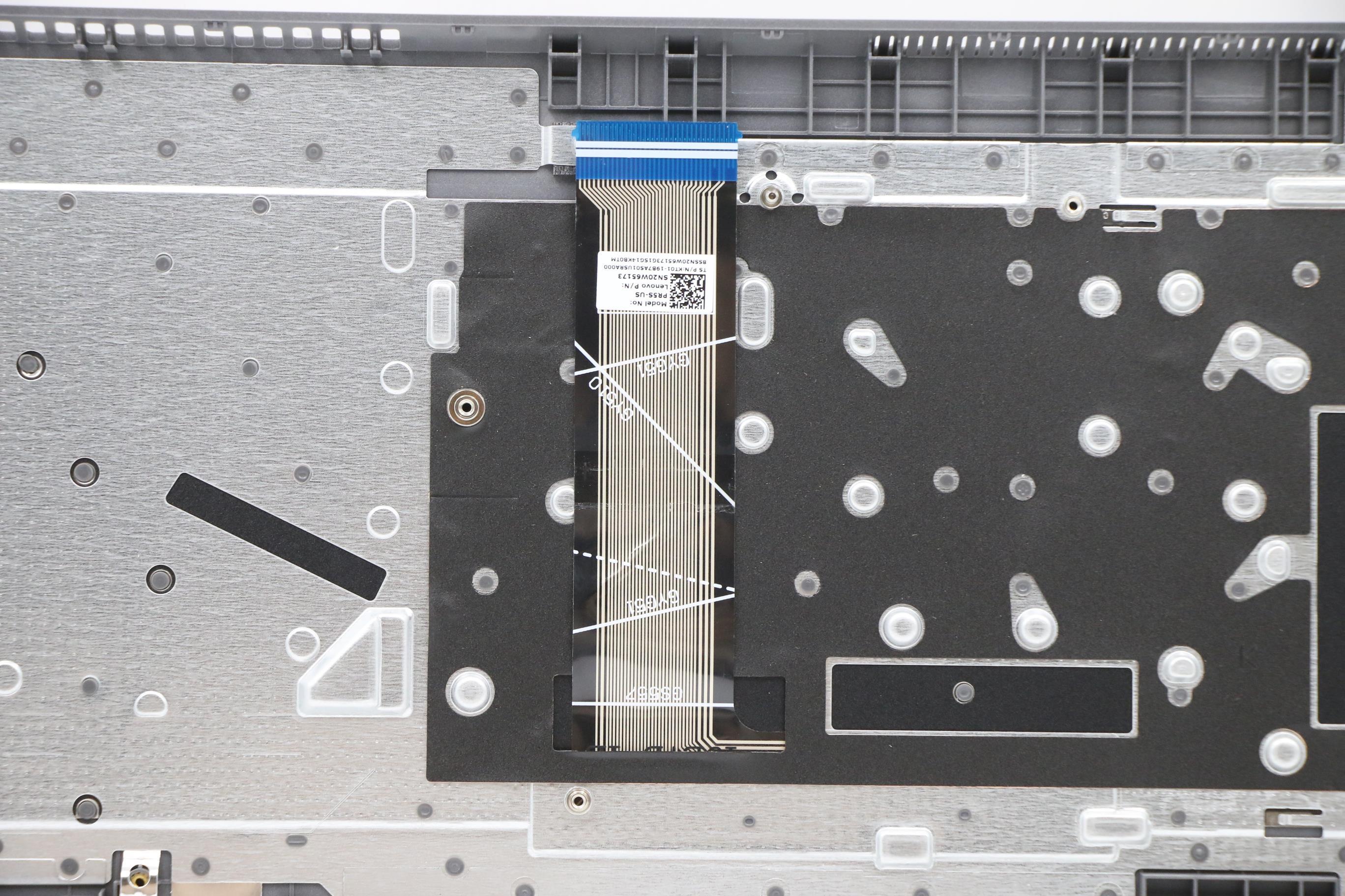 5CB1C81076 - Original Lenovo Keyboard with Upper Cover (Palmrest), English, Non_Fingerprint