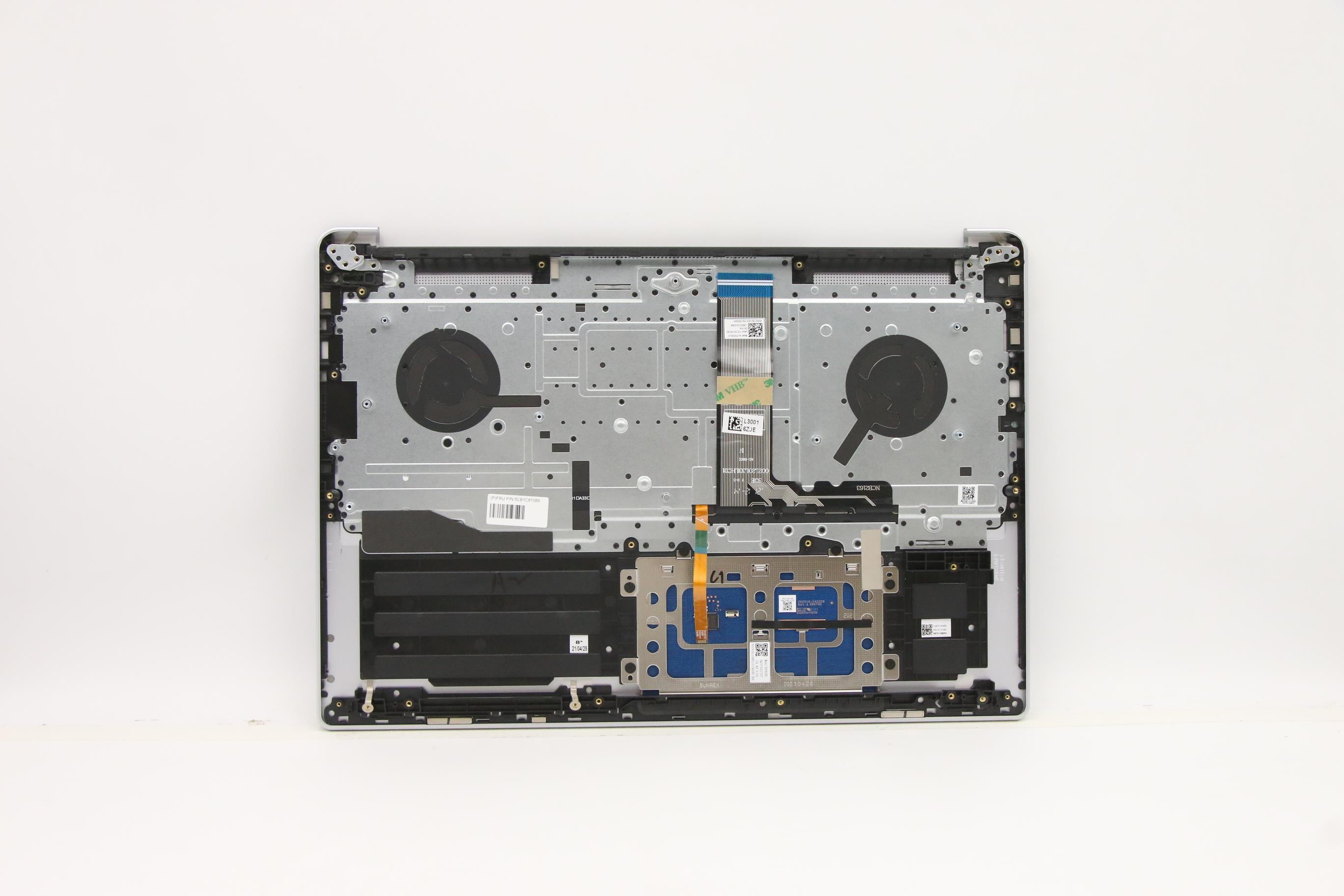 5CB1C81089 - Original Lenovo Keyboard with Upper Cover (Palmrest), English, 82L9, CLO