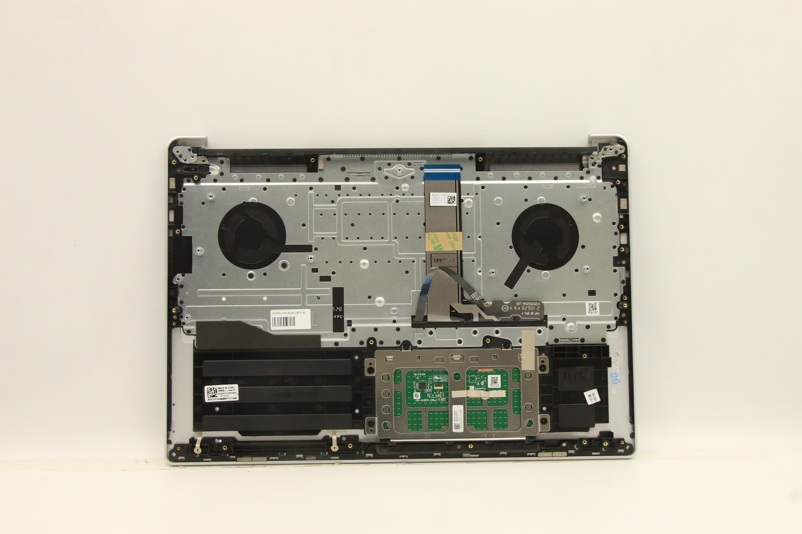 5CB1C87014 - Original Lenovo Keyboard with Upper Cover (Palmrest), English, 82L9, CLO