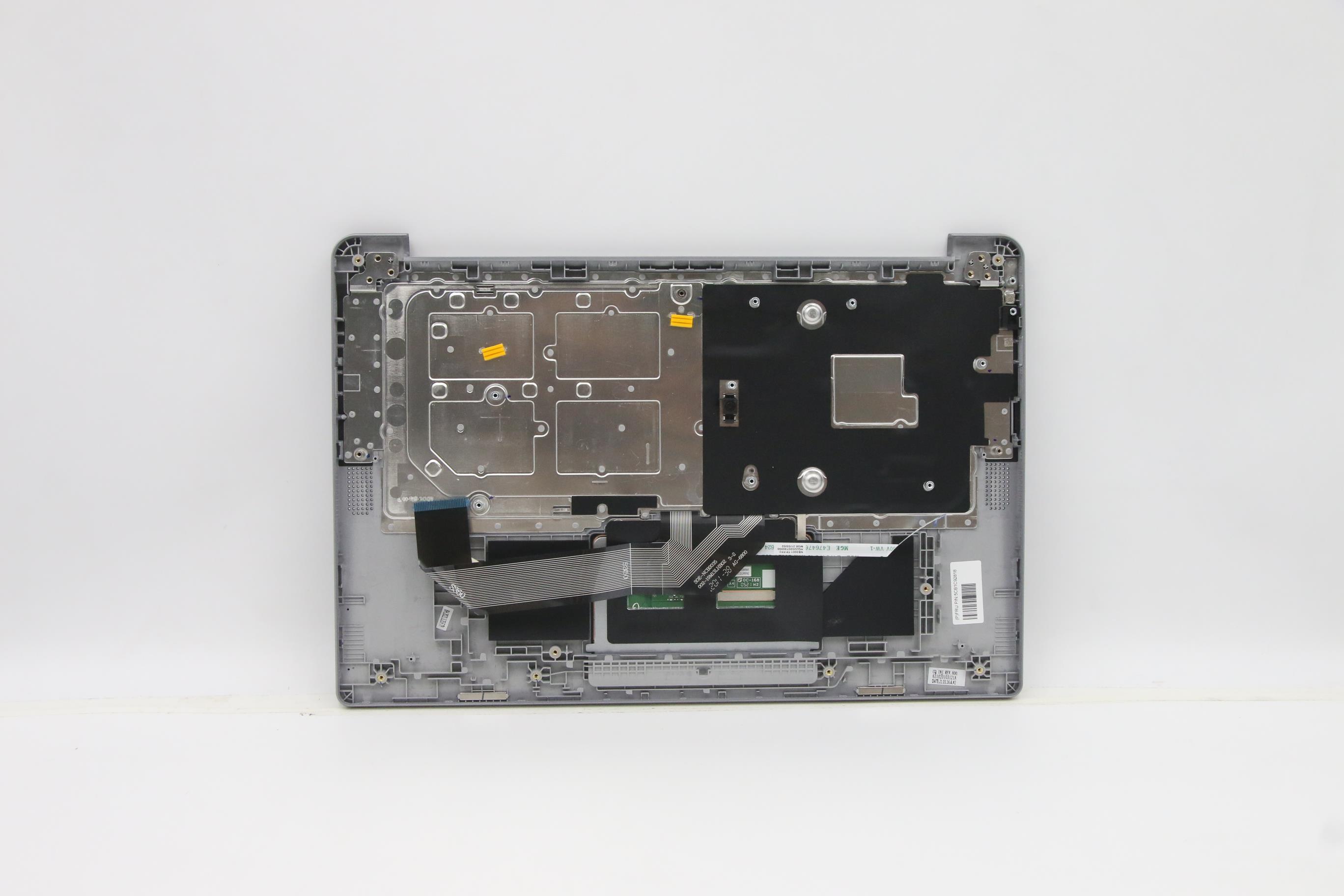 5CB1C92818 - Original Lenovo Keyboard with Upper Cover (Palmrest),English,Grey,Non_Backlight