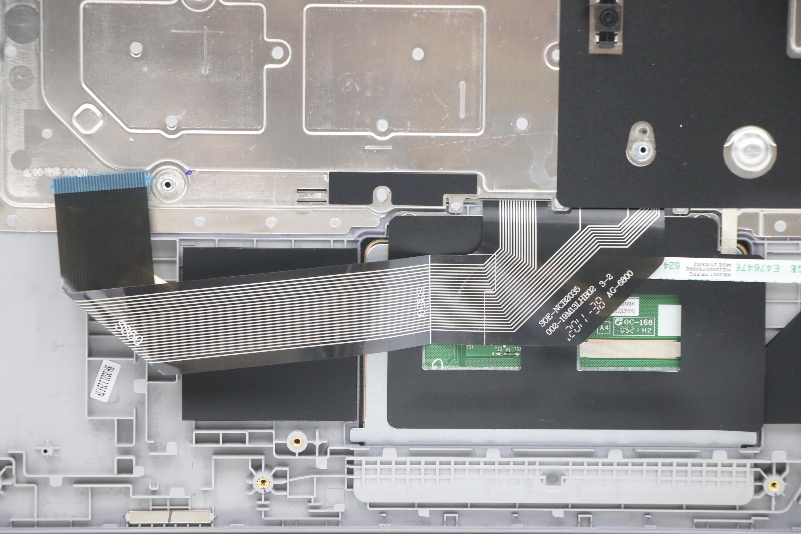 5CB1C92818 - Original Lenovo Keyboard with Upper Cover (Palmrest),English,Grey,Non_Backlight