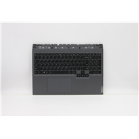 Lenovo Legion 5 Pro-16ACH6 Laptop (Lenovo) C-cover with keyboard - 5CB1C93130