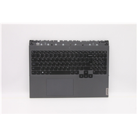 Lenovo Legion 5 Pro-16ACH6 Laptop (Lenovo) C-cover with keyboard - 5CB1C93134