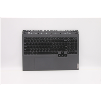 Lenovo Legion 5 Pro-16ACH6 Laptop (Lenovo) C-cover with keyboard - 5CB1C93166