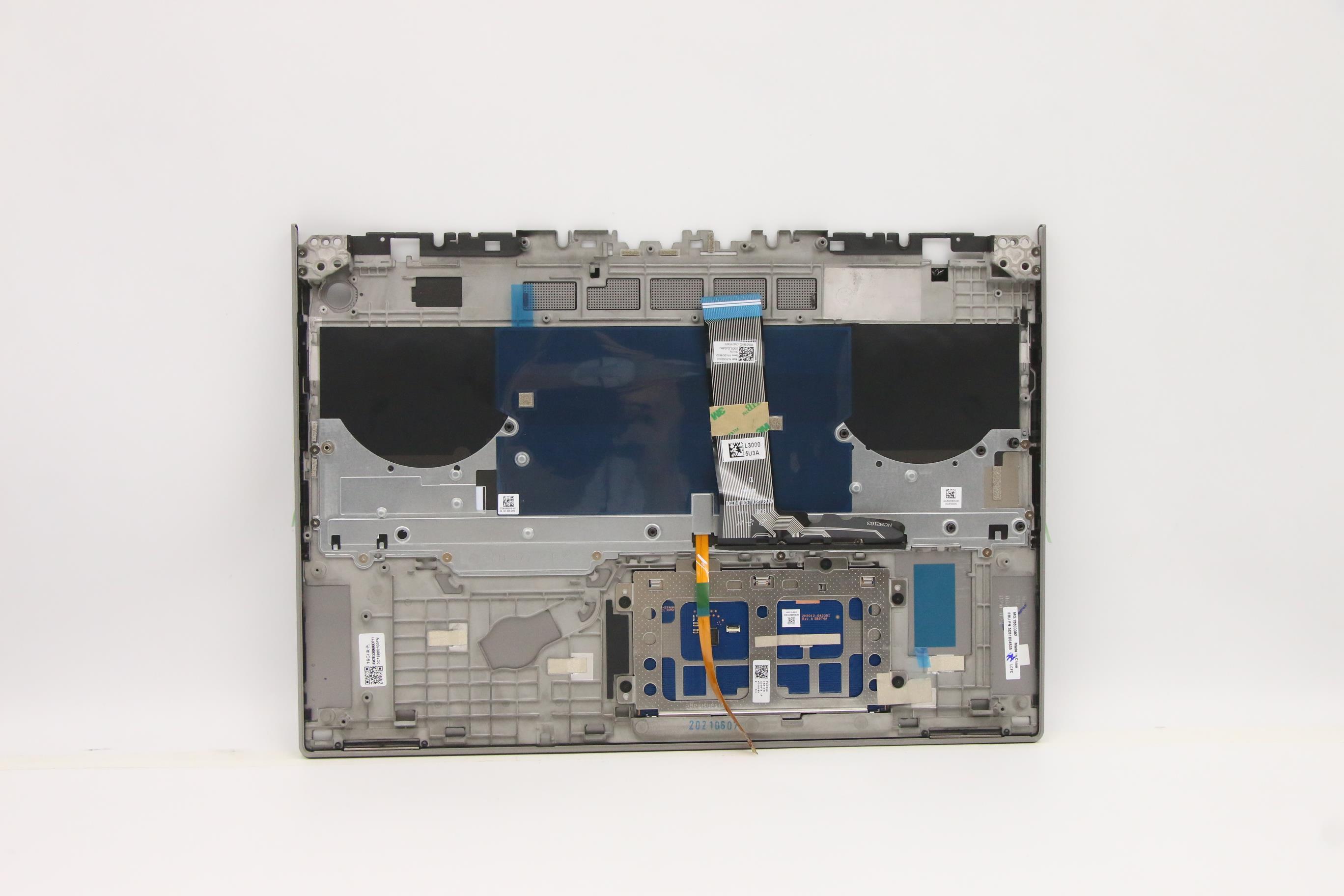 5CB1D04535 - Original Lenovo Keyboard with C-Cover,English,Mineral Grey