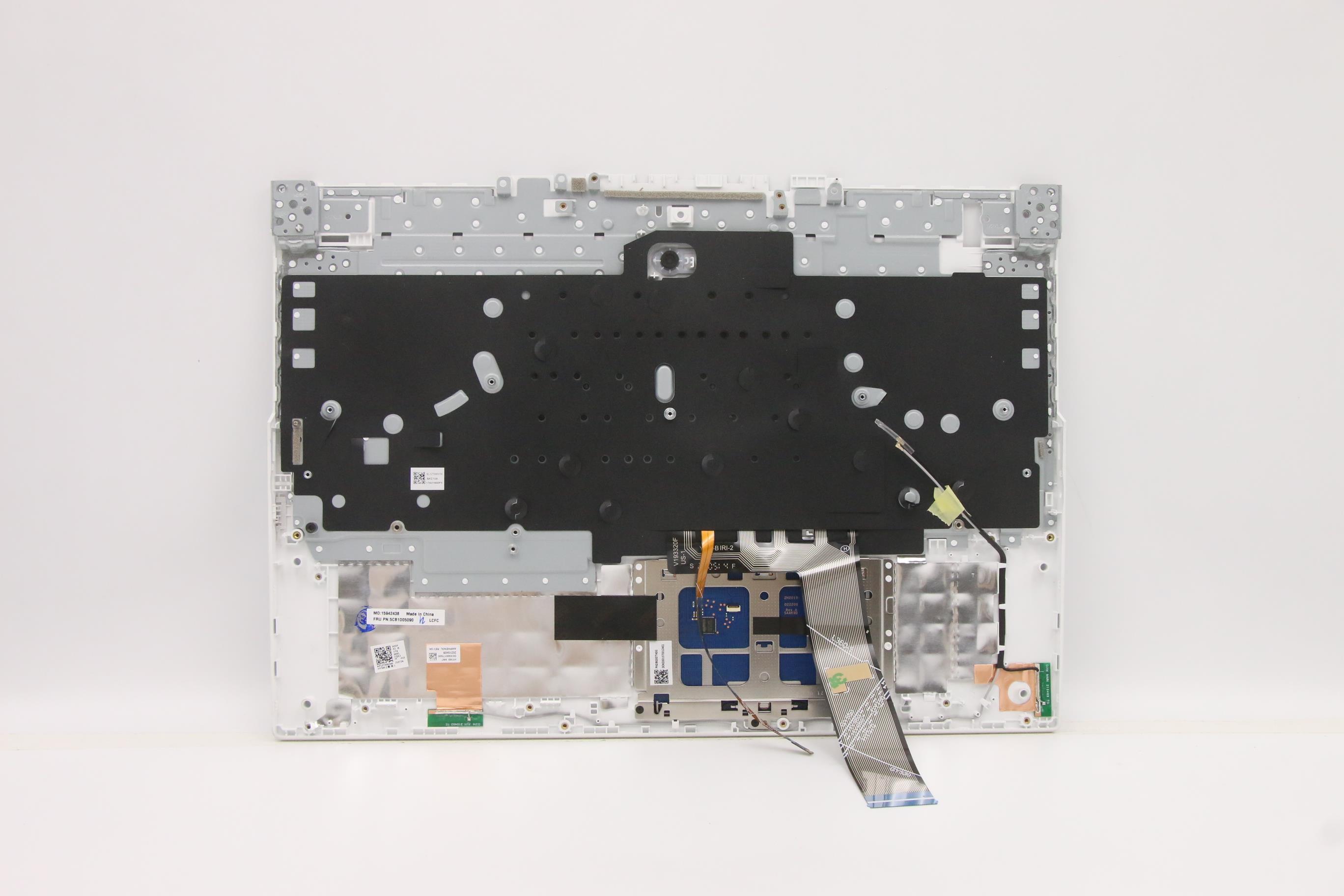 5CB1D05090 - Original Lenovo Keyboard with C-Cover, English, Storm Grey