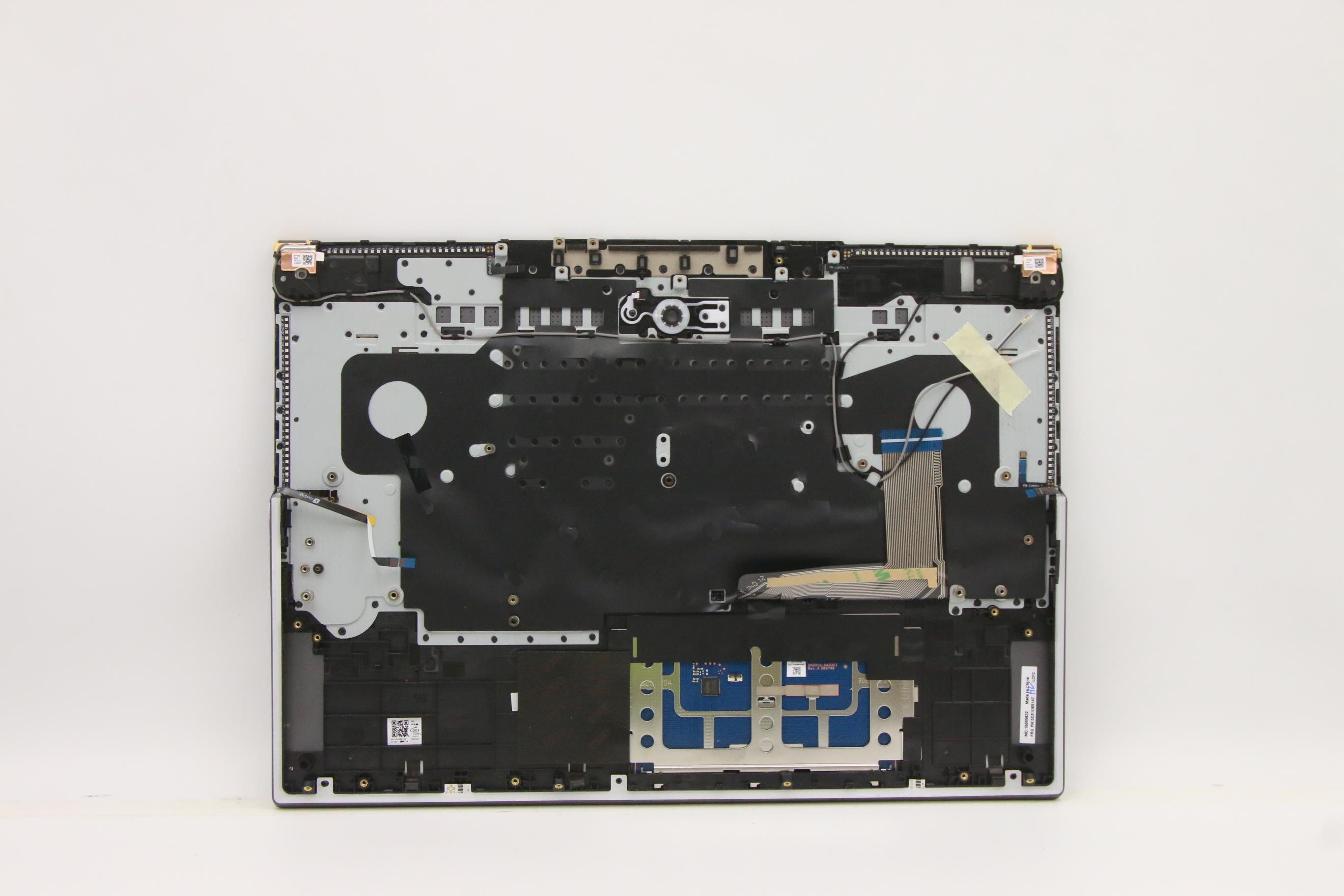 5CB1D05147 - Original Lenovo Keyboard with Upper Cover (Palmrest), English, Grey, Backlight