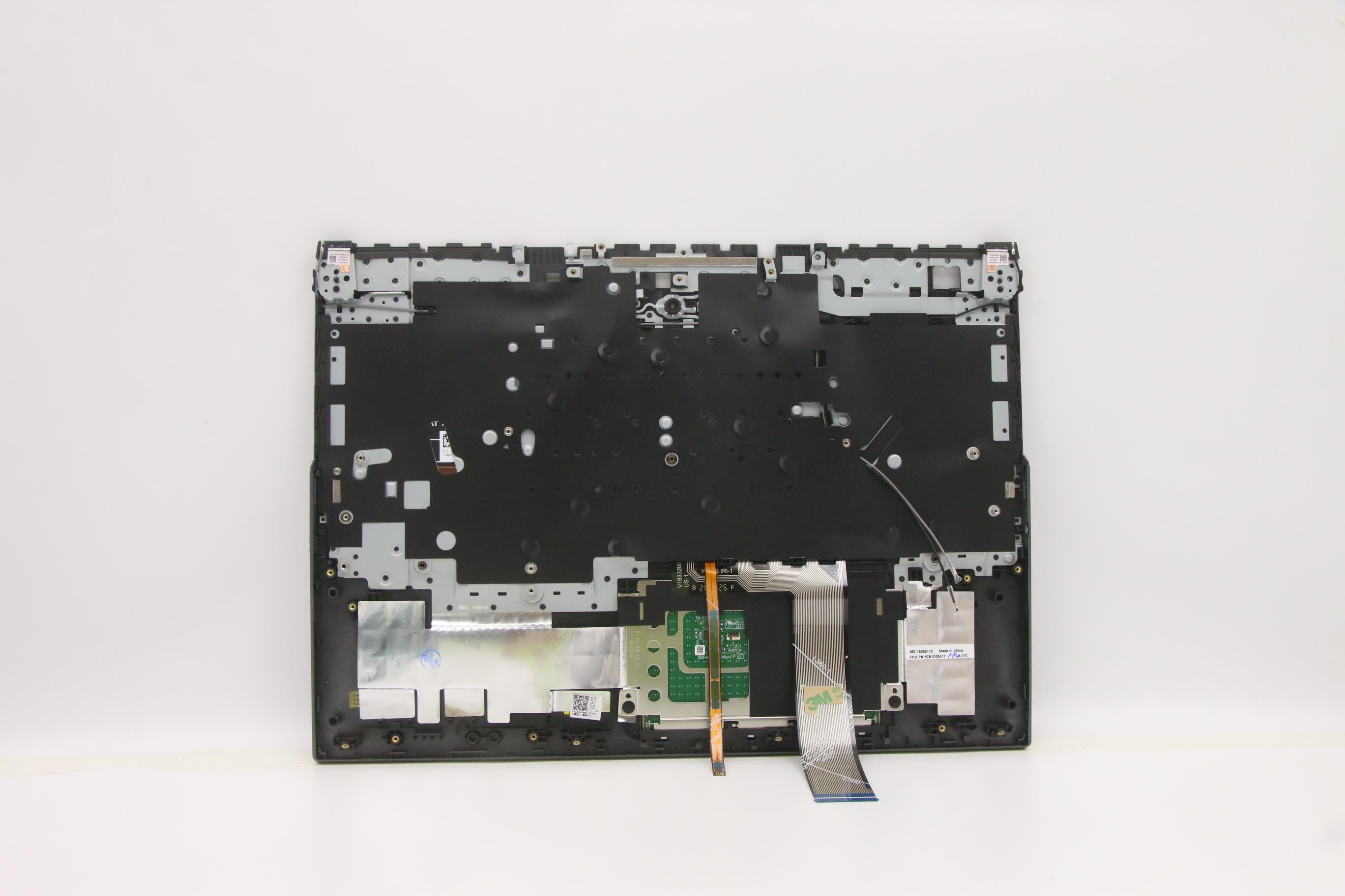5CB1D05417 - Original Lenovo Keyboard with Upper Cover (Palmrest), English, 82JD, SGw/WHWRF