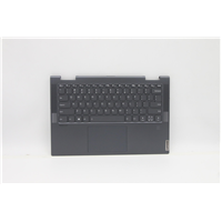 Lenovo Yoga 7-14ACN6 Laptop (ideapad) C-cover with keyboard - 5CB1D12414