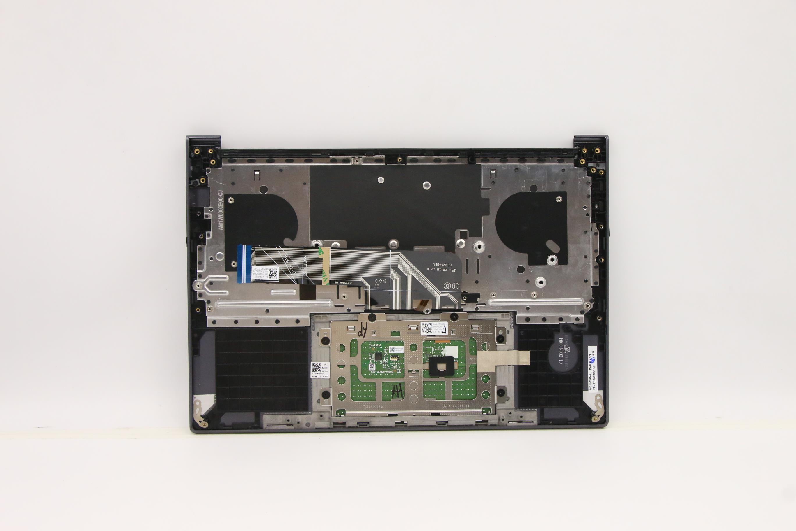 5CB1D34490 - Original Lenovo Keyboard with Upper Cover (Palmrest), English, 82NJ S/GDIS