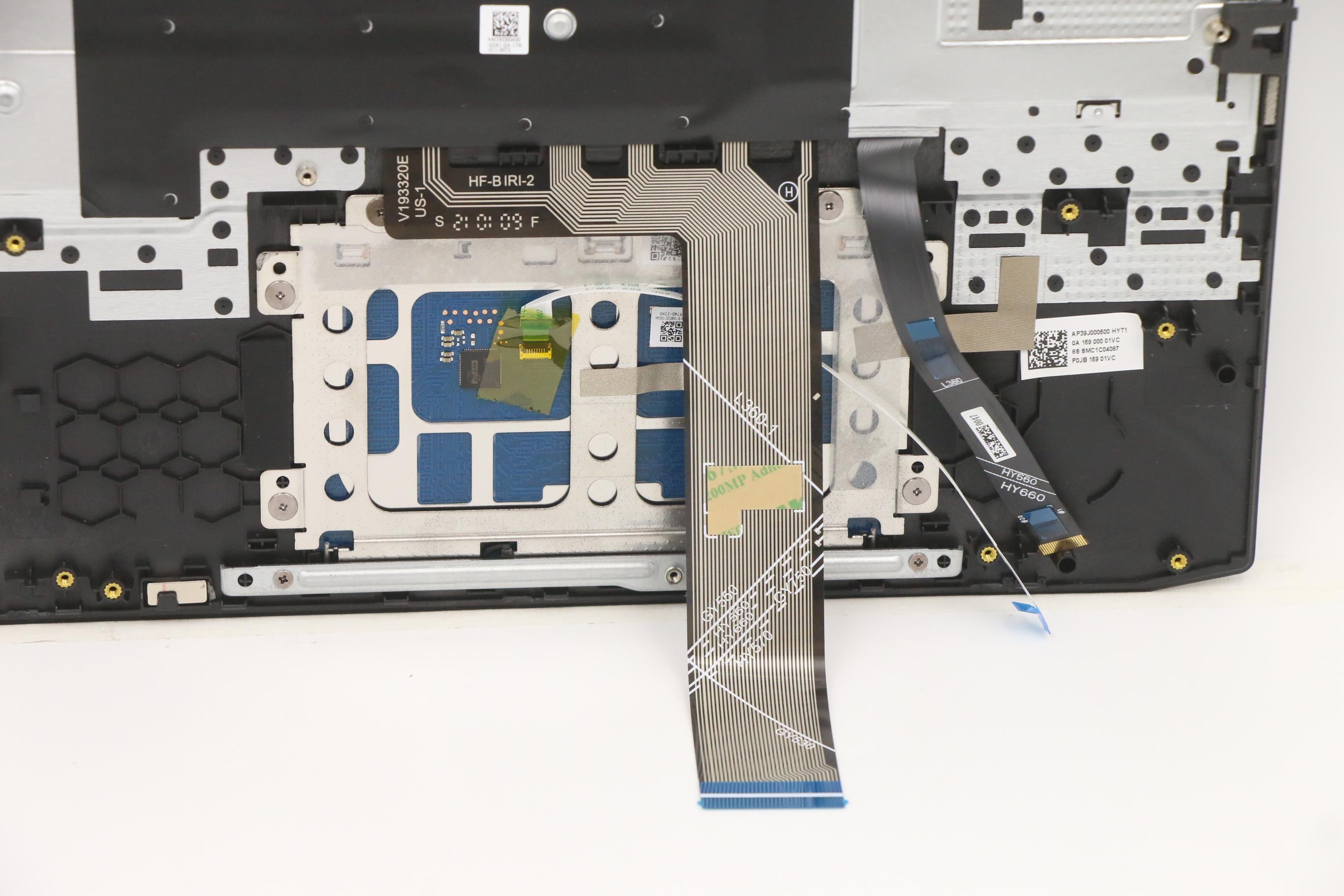 5CB1D66737 - Original Lenovo Keyboard with Upper Cover (Palmrest), English, 82K2, E3 RGB