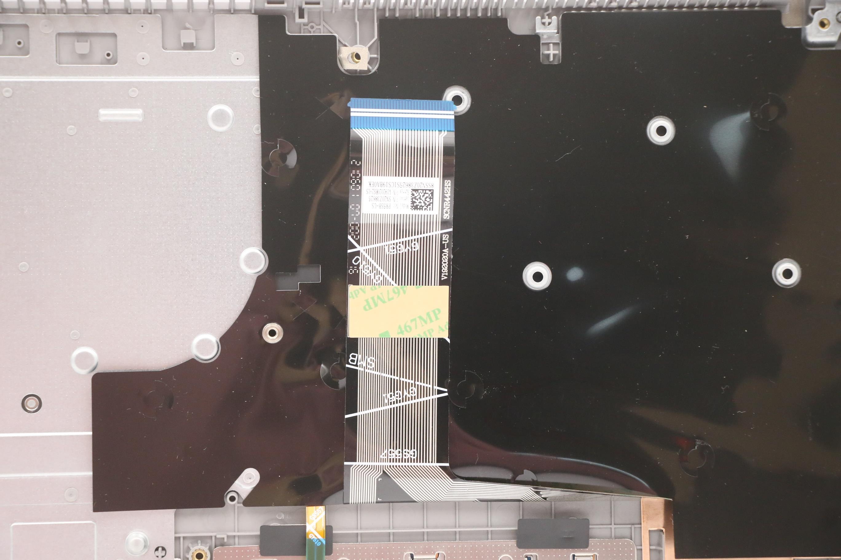 5CB1D94949 - Original Lenovo Keyboard with Upper Cover (Palmrest), English, Backlight