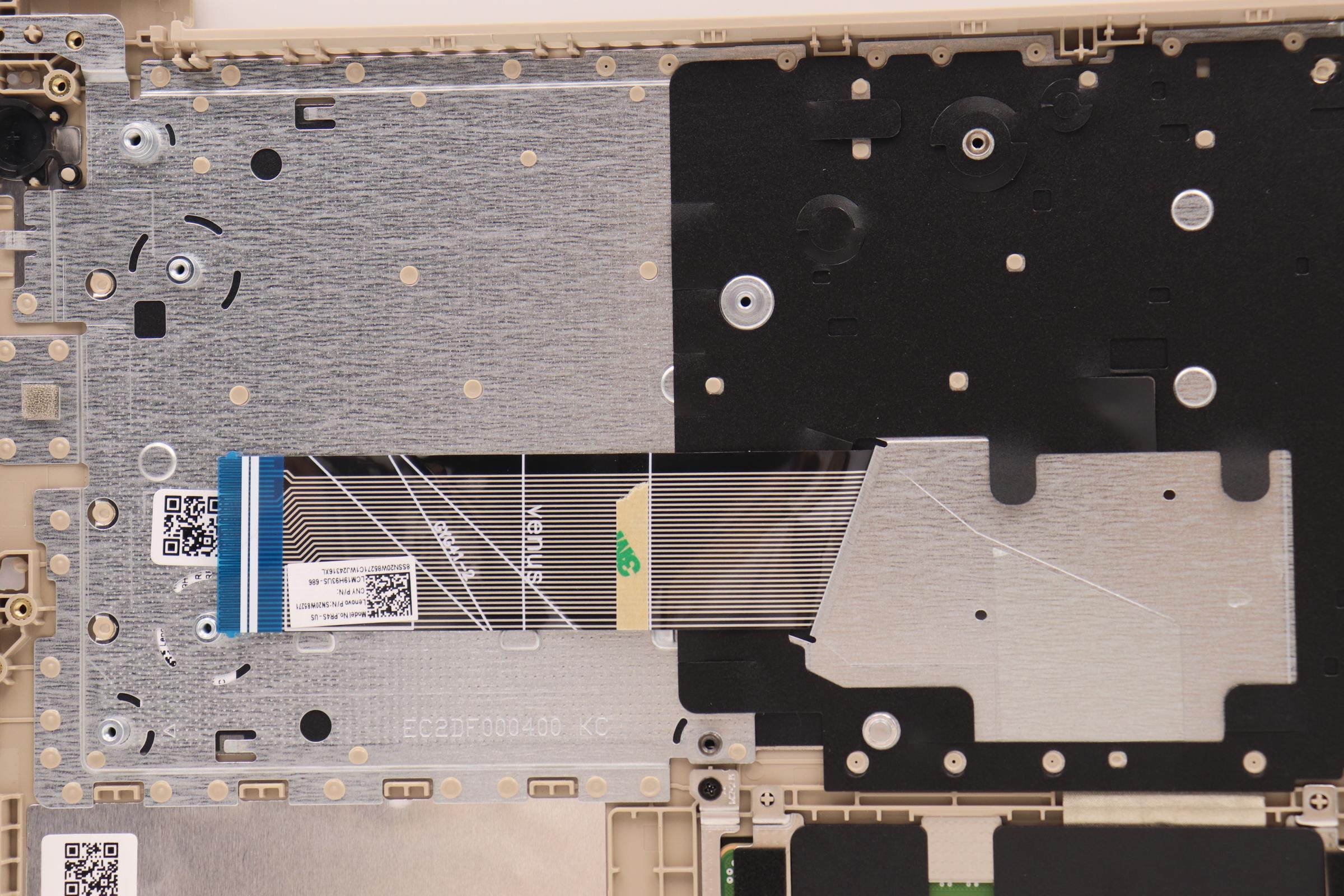 5CB1E19802 - Original Lenovo Keyboard with Upper Cover (Palmrest), English, 82LV, Non Fingerprint, SA