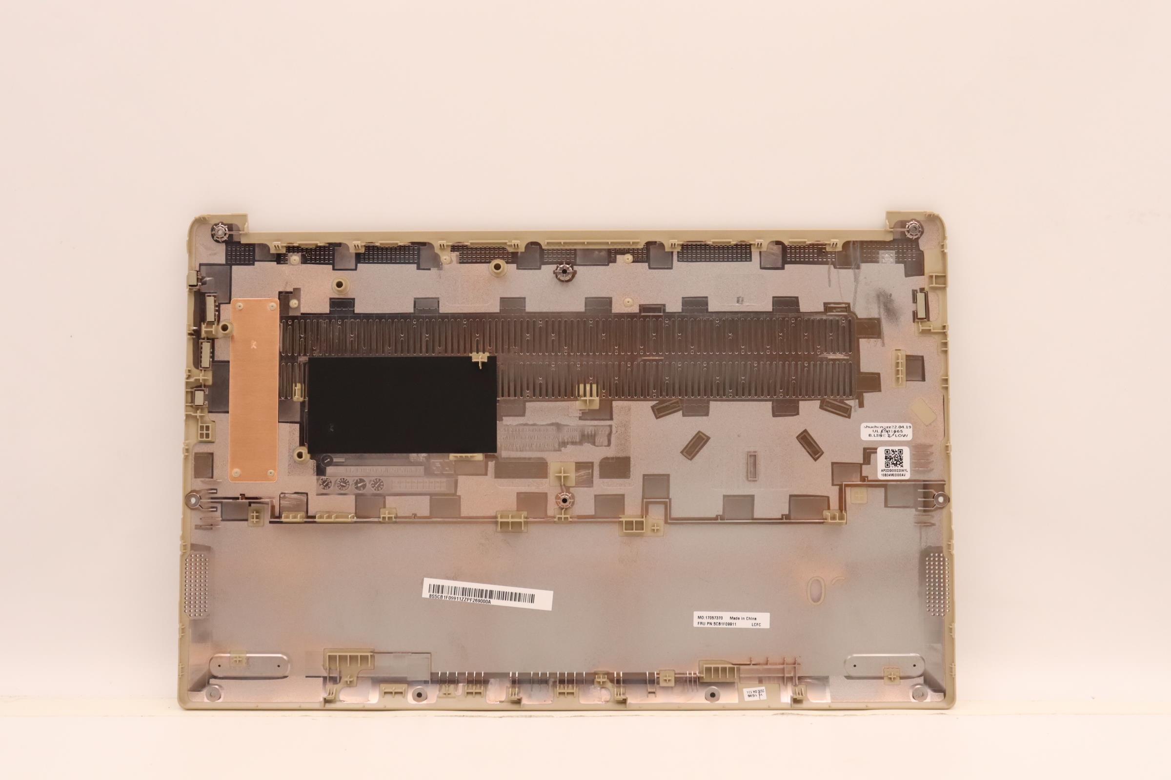 5CB1F09911 - Original Lenovo Lower Case L 82LX SAND