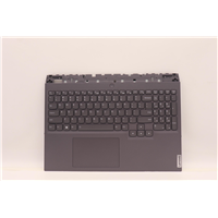 Lenovo Legion 5 Pro 16IAH7H Laptop (Lenovo) C-cover with keyboard - 5CB1F38524