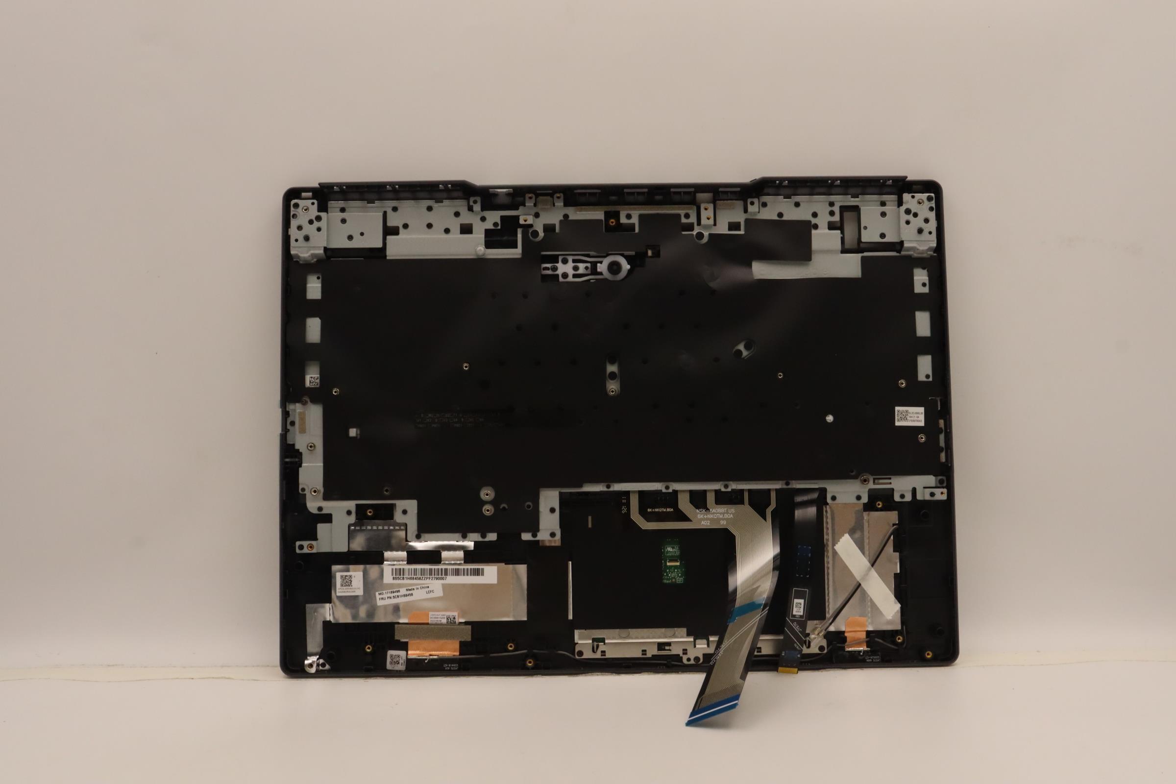 5CB1H68458 - Original Lenovo Keyboard with Palmrest (Cover), English, RGB Backlight, 82RD
