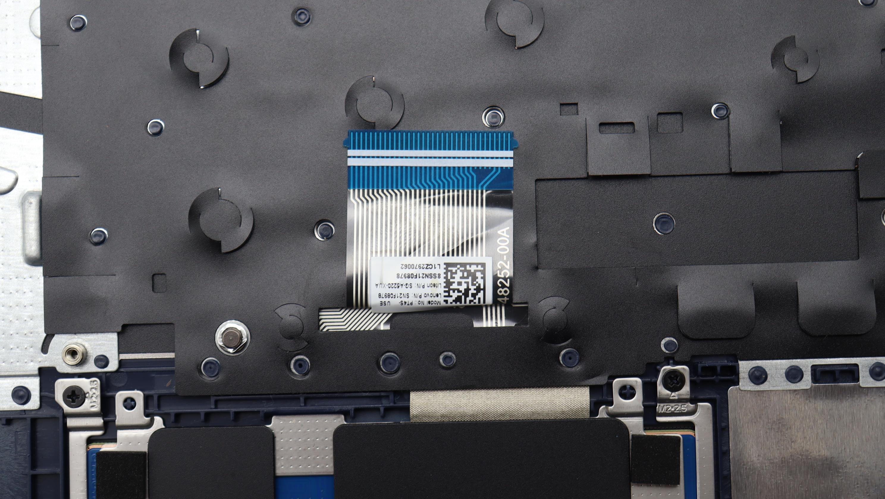 5CB1H68548 - Original Lenovo Keyboard with Upper Cover (Palmrest), English, Abyss Blue, Non_Fingerprint