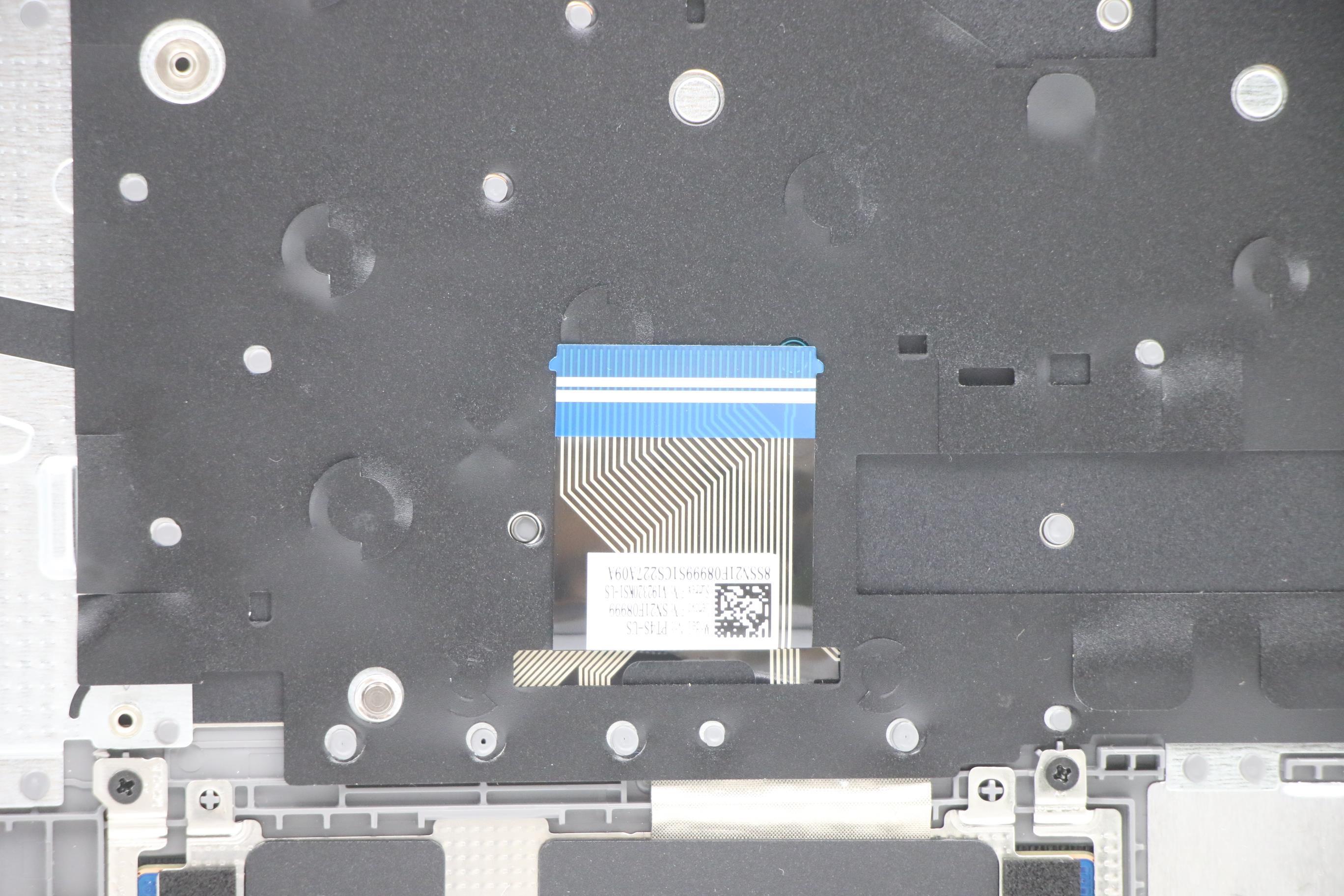 5CB1H68610 - Original Lenovo Keyboard with Upper Cover (Palmrest), English, Cloud Grey, Non_Fingerprint