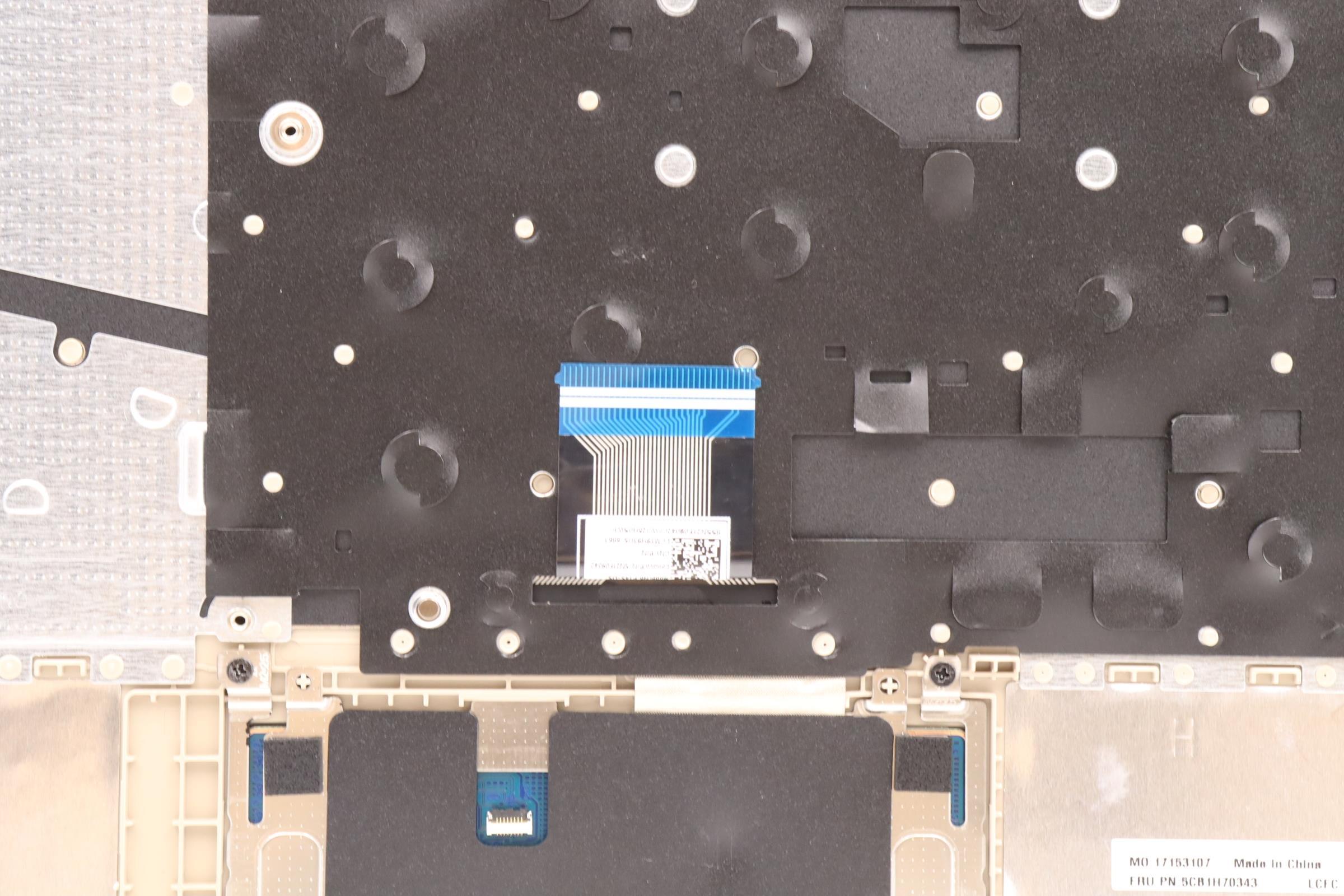 5CB1H70343 - Original Lenovo Keyboard with Upper Cover (Palmrest), English, 82R3 SA_, Non Fingerprint