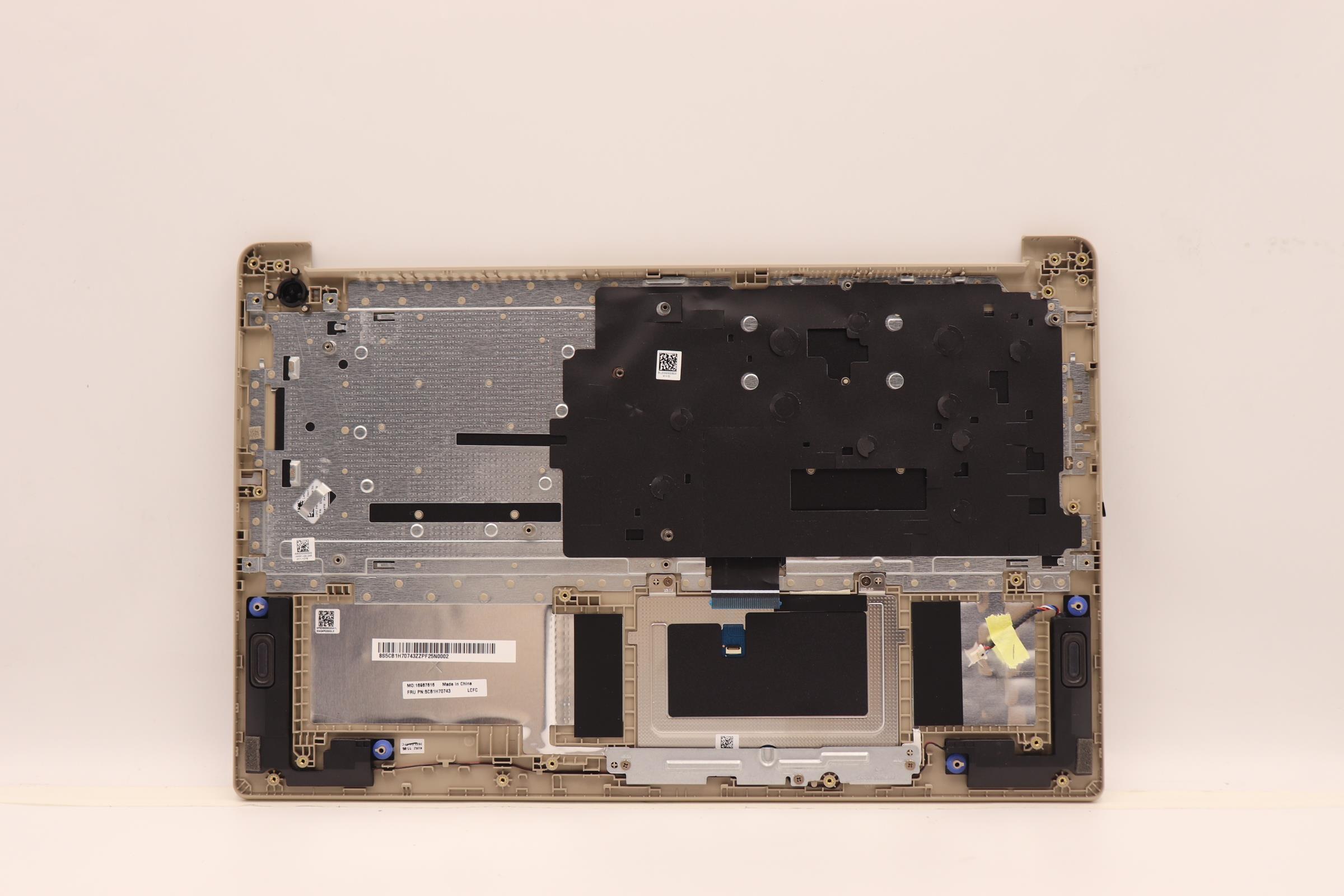 5CB1H70743 - Original Lenovo Keyboard with Upper Cover (Palmrest), English, Non_Fingerprint