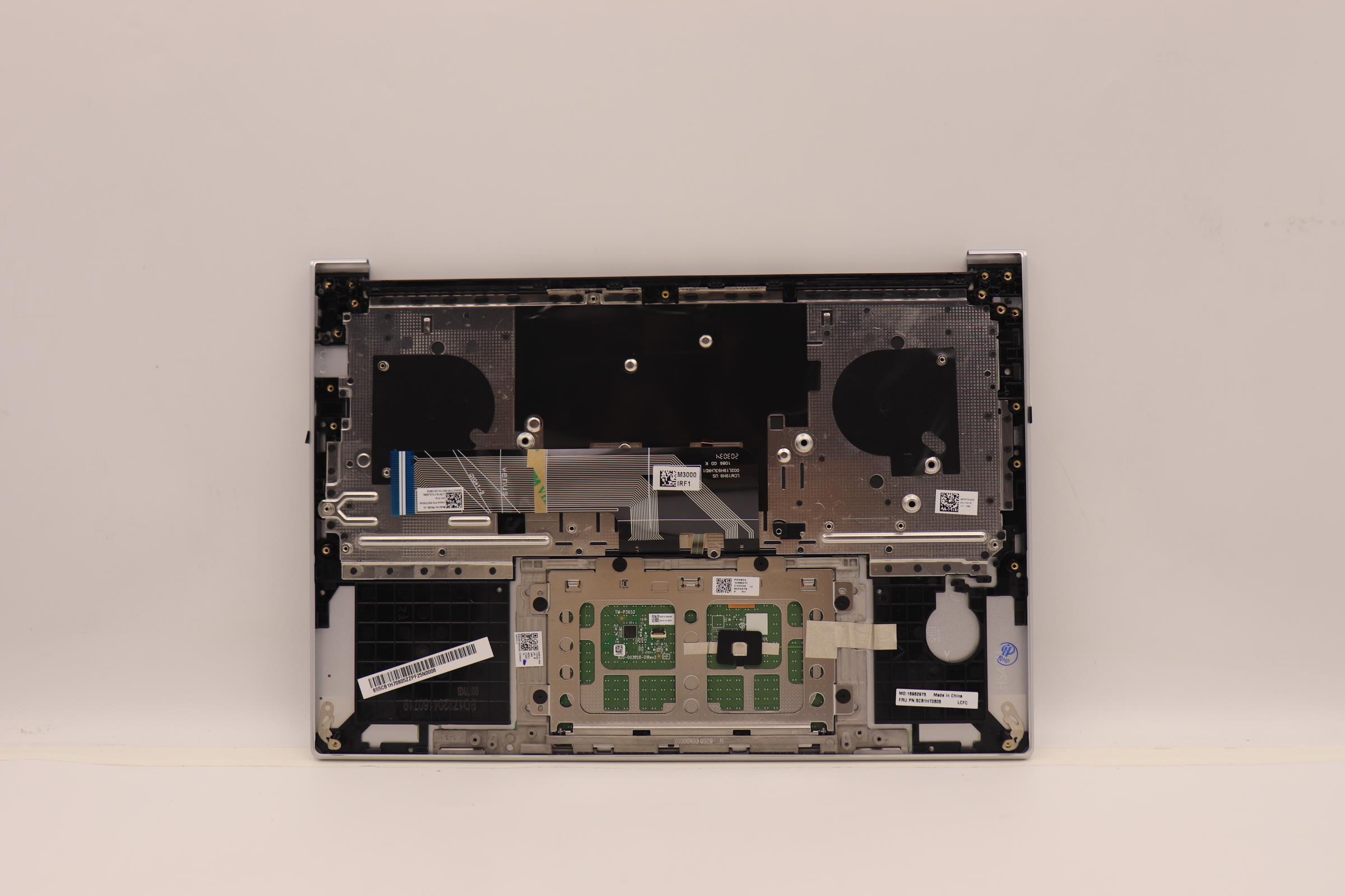 5CB1H70805 - Original Lenovo Keyboard with Upper Cover (Palmrest), English, 82SV, CG