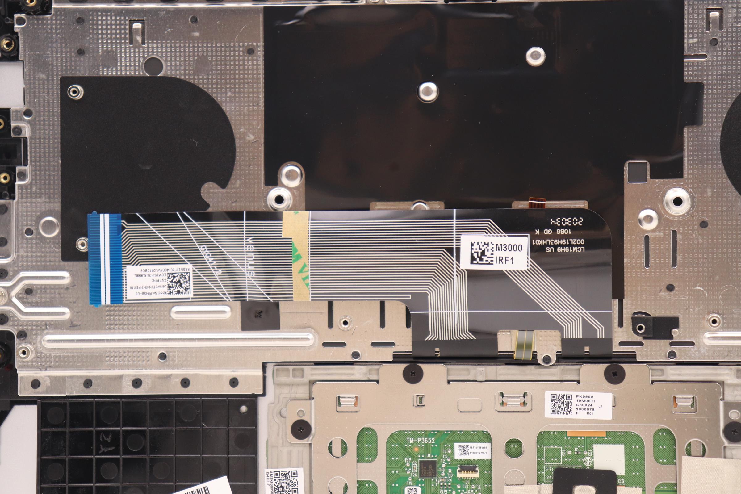 5CB1H70805 - Original Lenovo Keyboard with Upper Cover (Palmrest), English, 82SV, CG