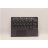 Lenovo Legion 5 Pro 16ARH7 Laptop (Lenovo) C-cover with keyboard - 5CB1H71212
