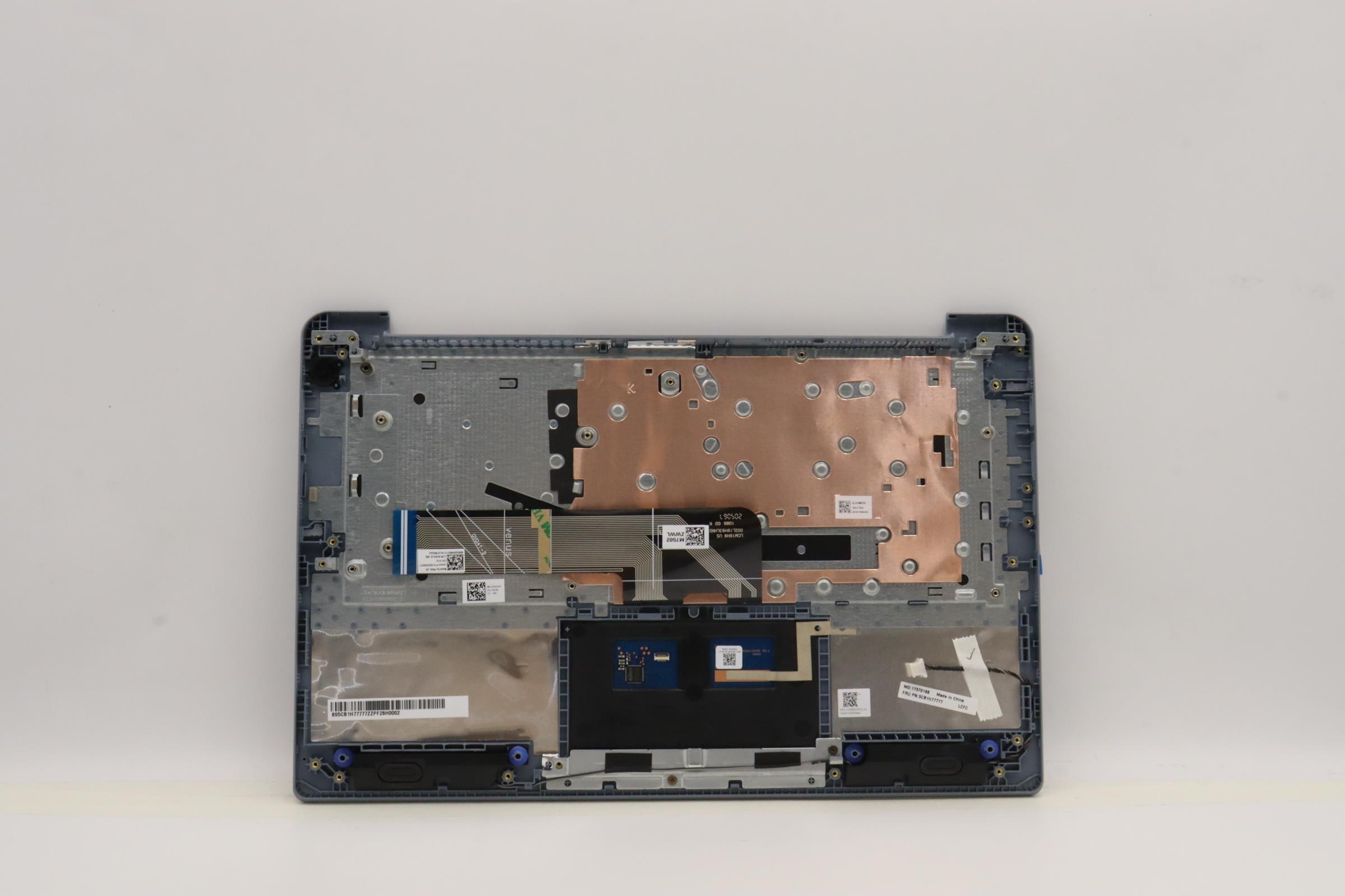 5CB1H77777 - Original Lenovo Keyboard with Upper Cover (Palmrest), English, 82RM MB_, Non Fingerprint