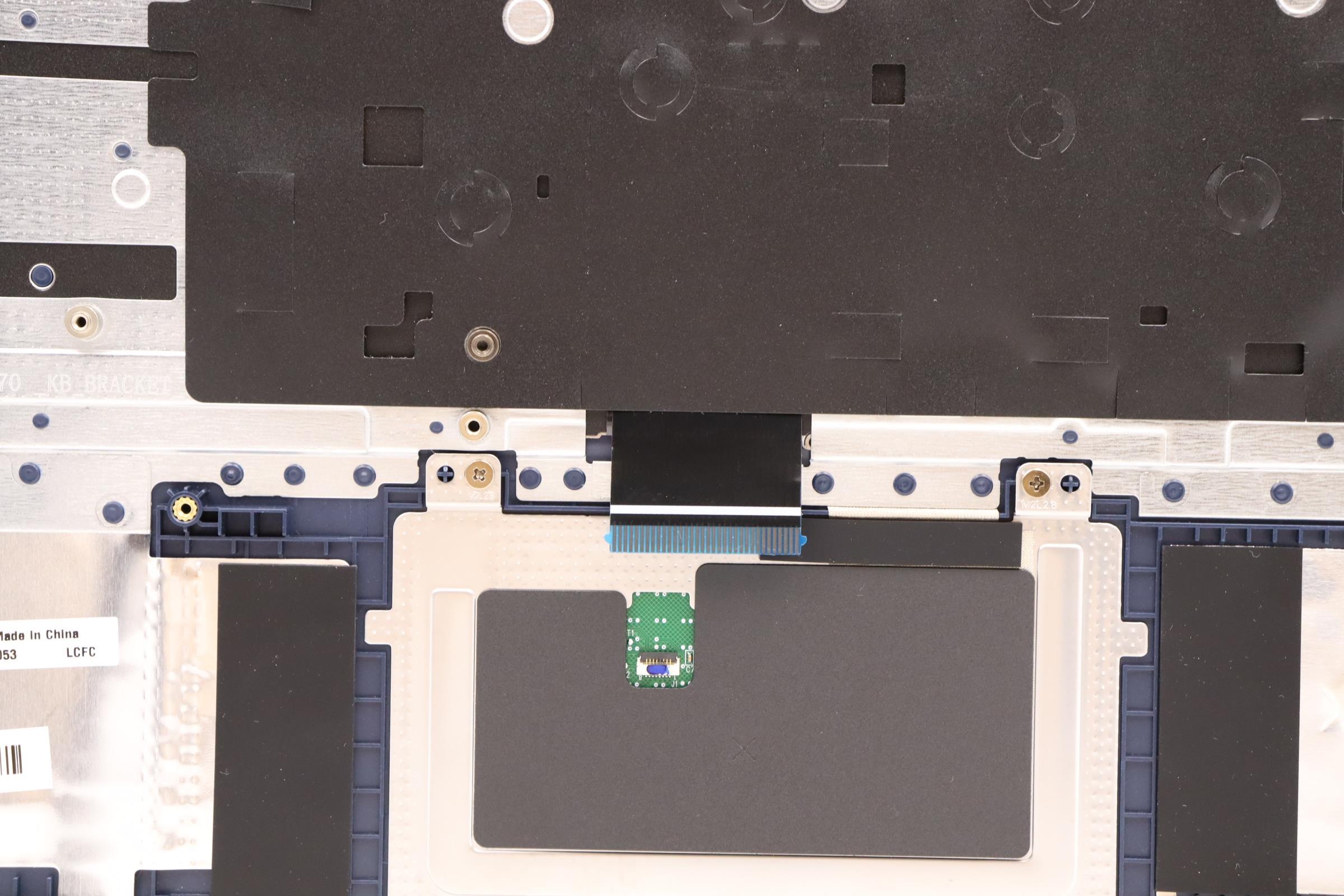 5CB1H92053 - Original Lenovo Keyboard with Palmrest (Cover), English, Abyss Blue, Non_Backlight, Non_Fingerprint, 82QD