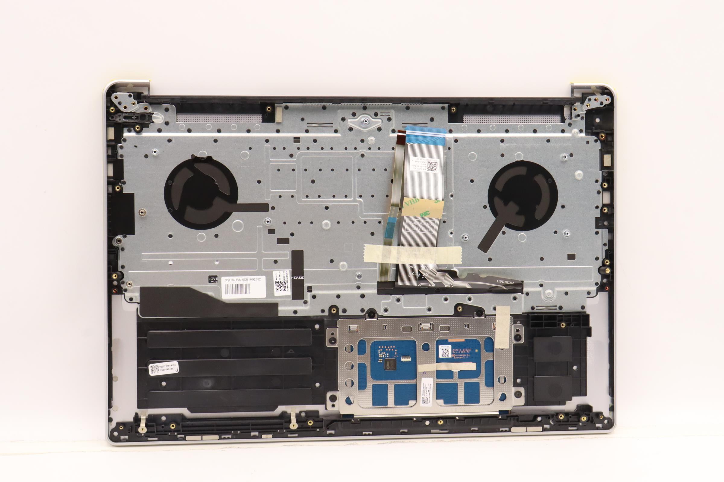 5CB1H92882 - Original Lenovo Keyboard with Upper Cover (Palmrest), English, 82SK, CLGY DIS