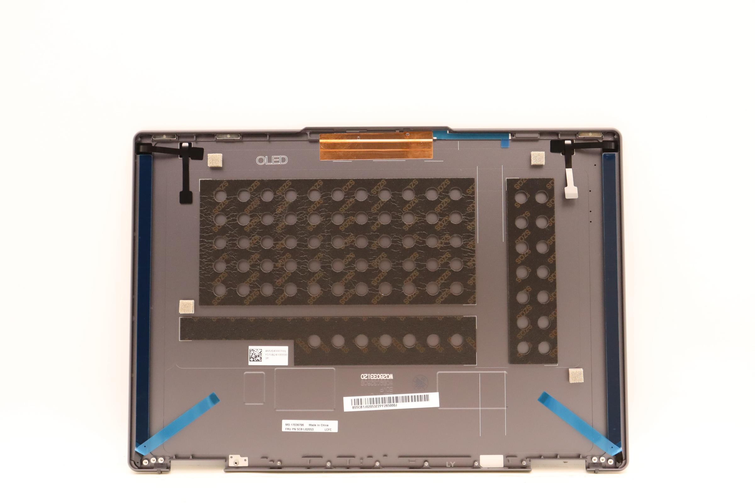 5CB1J02053 - Original Lenovo COVER LCD Cover L 82QE SG OLED