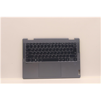Lenovo Yoga 7 14IAL7 C-cover with keyboard - 5CB1J02083