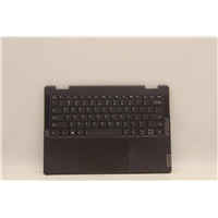 Lenovo Yoga 7 14ARB7 C-cover with keyboard - 5CB1J11140