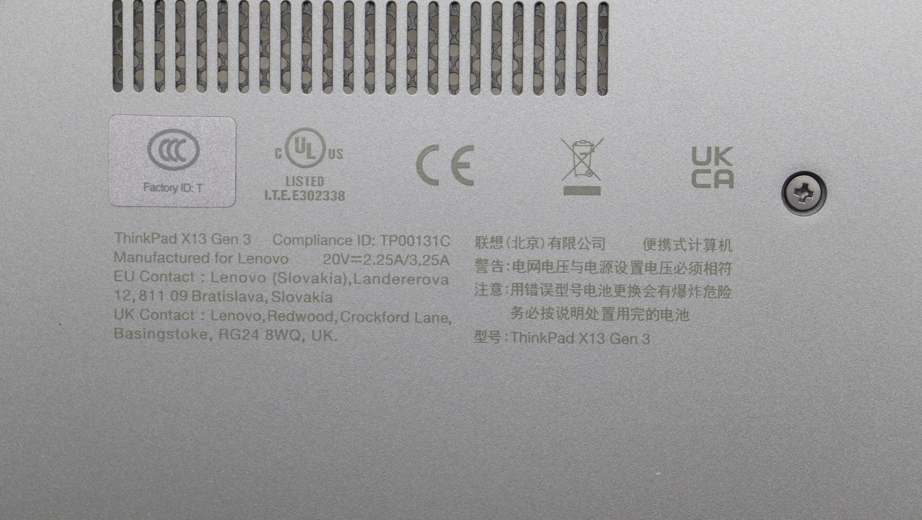 5CB1J18144 - Original Lenovo COVER FRU JX3B0_D_AL_WWAN_SLV_EP_ASSY