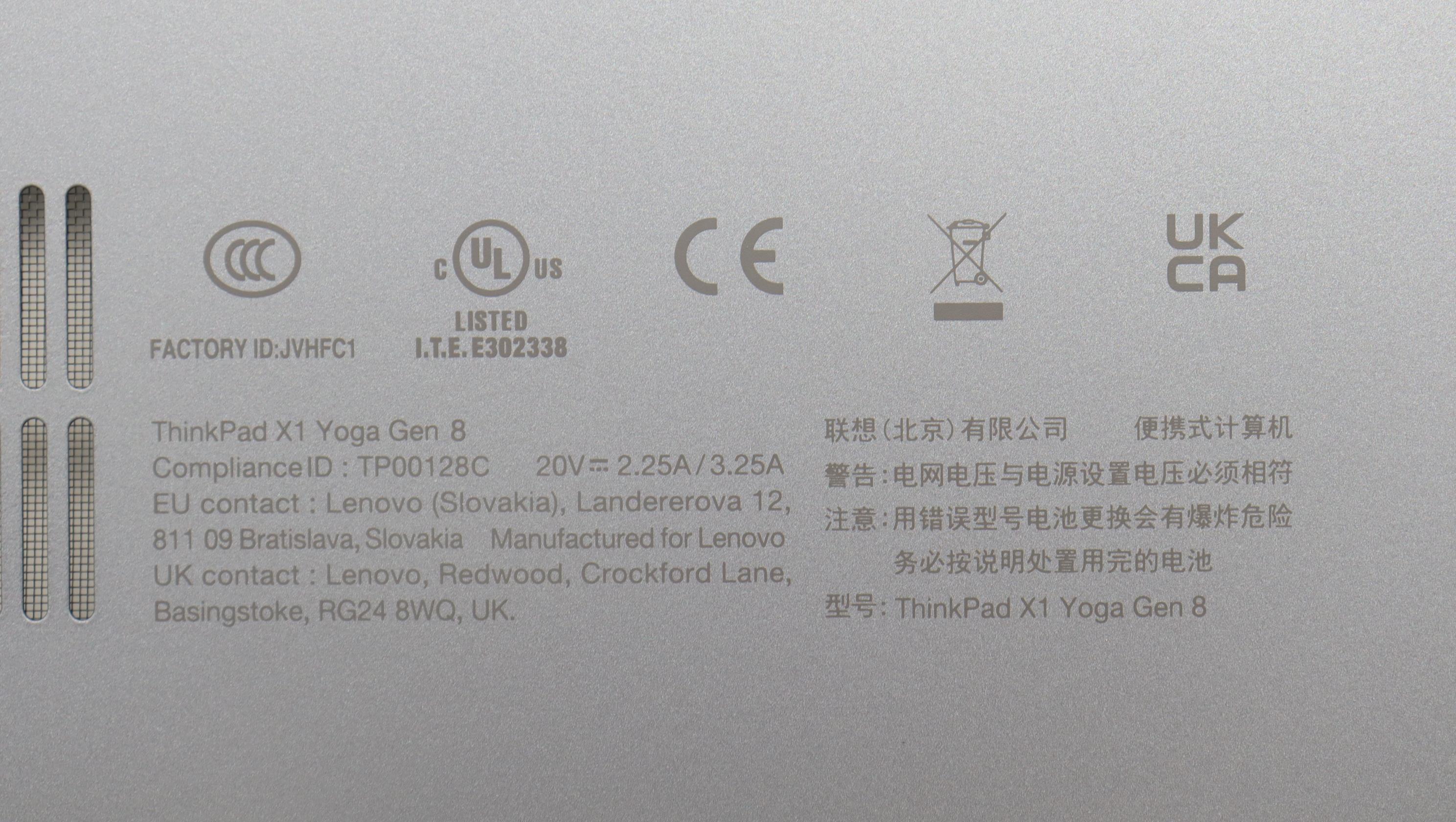 5CB1J18158 - Original Lenovo COVER FRU D Cover for WWAN