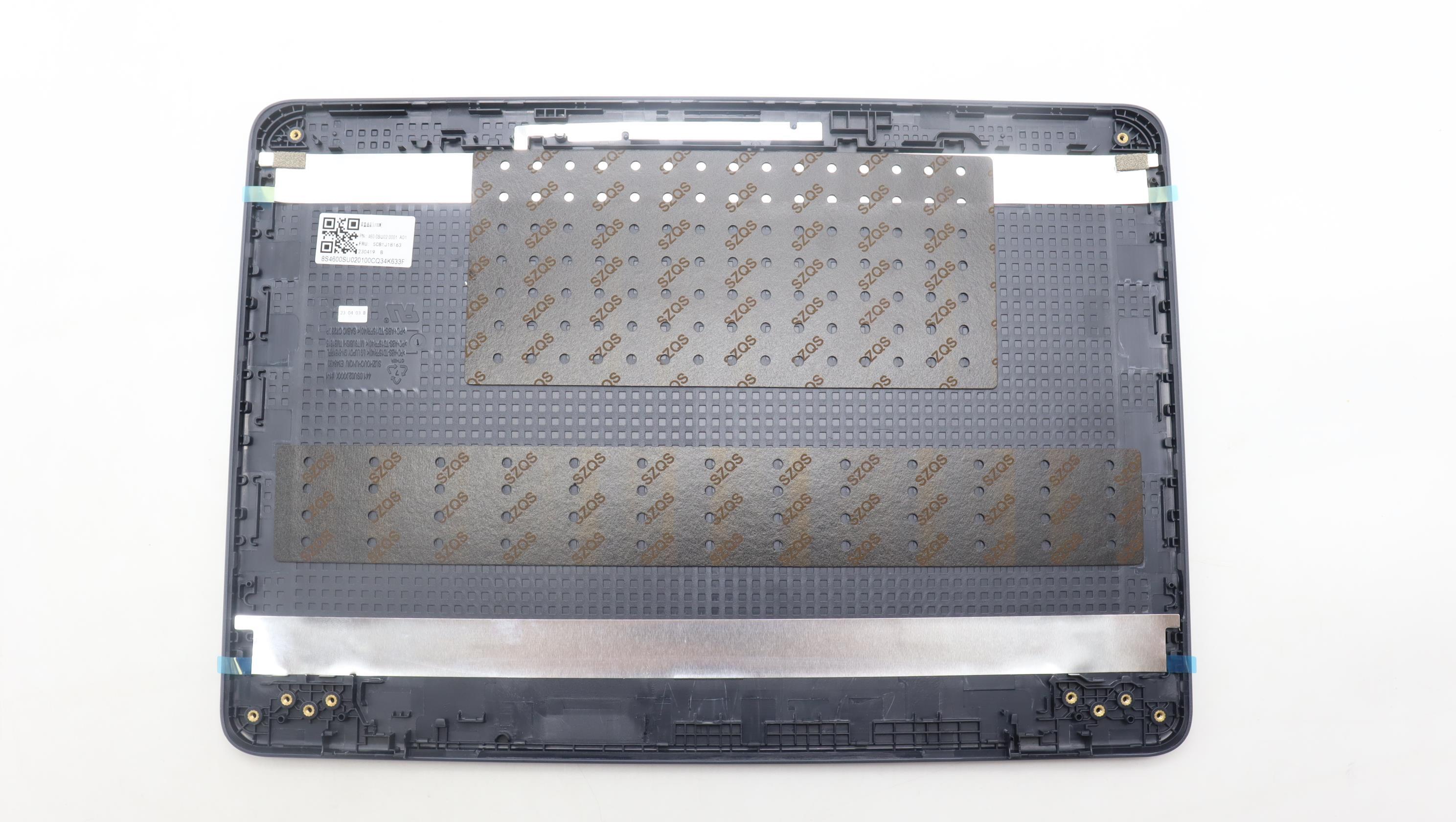 5CB1J18163 - Original Lenovo COVER FRU A cover ASM Slate grey 100W G4
