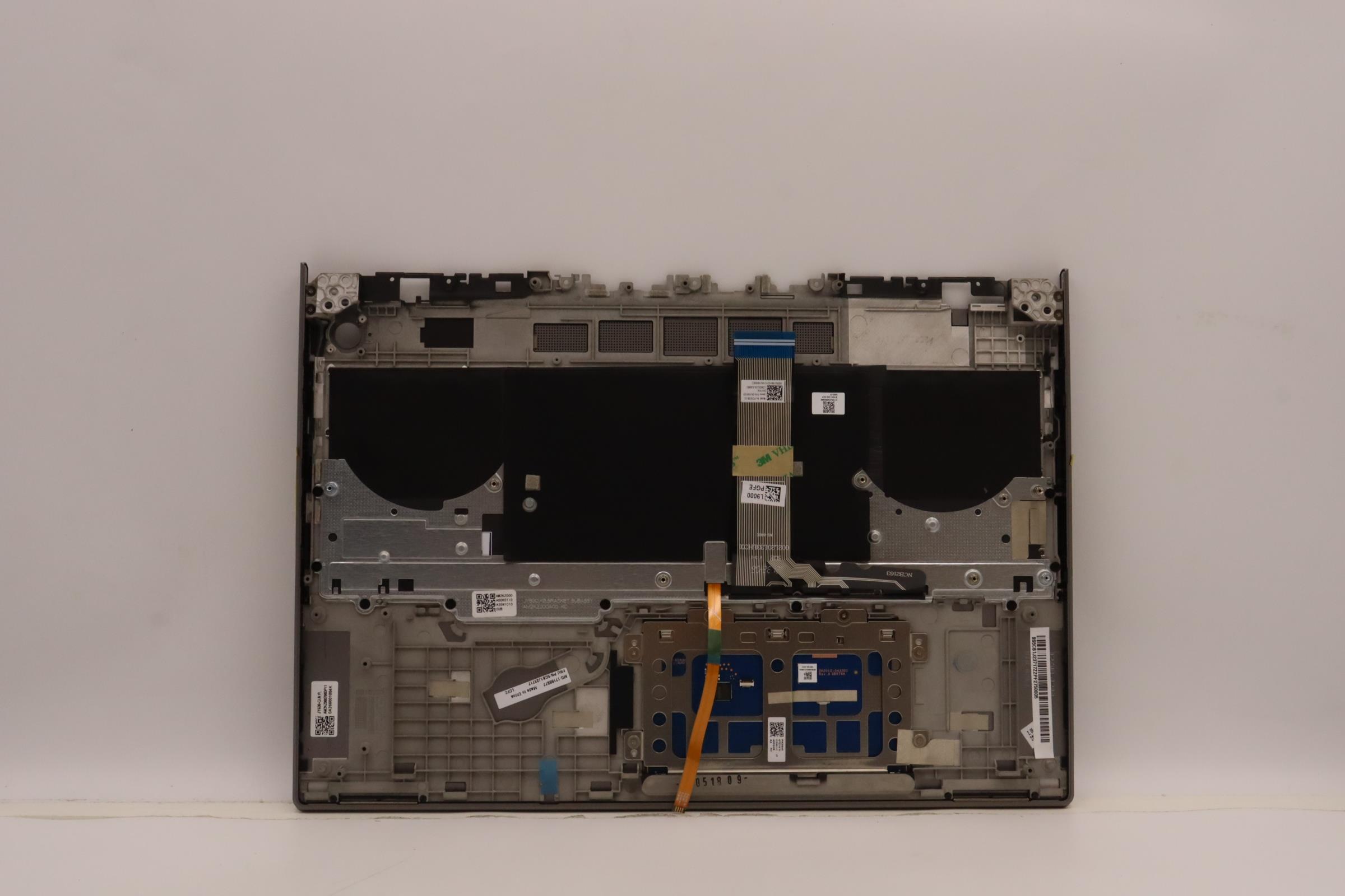 5CB1J23717 - Original Lenovo Keyboard with Upper Cover (Palmrest), English, 21EK , Mineral Grey