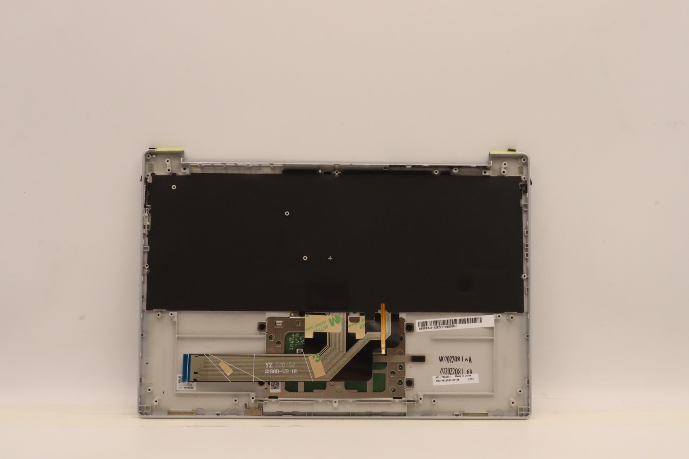 5CB1J31128 - Original Lenovo Keyboard with Upper Cover (Palmrest), English, 82U9, CGWH