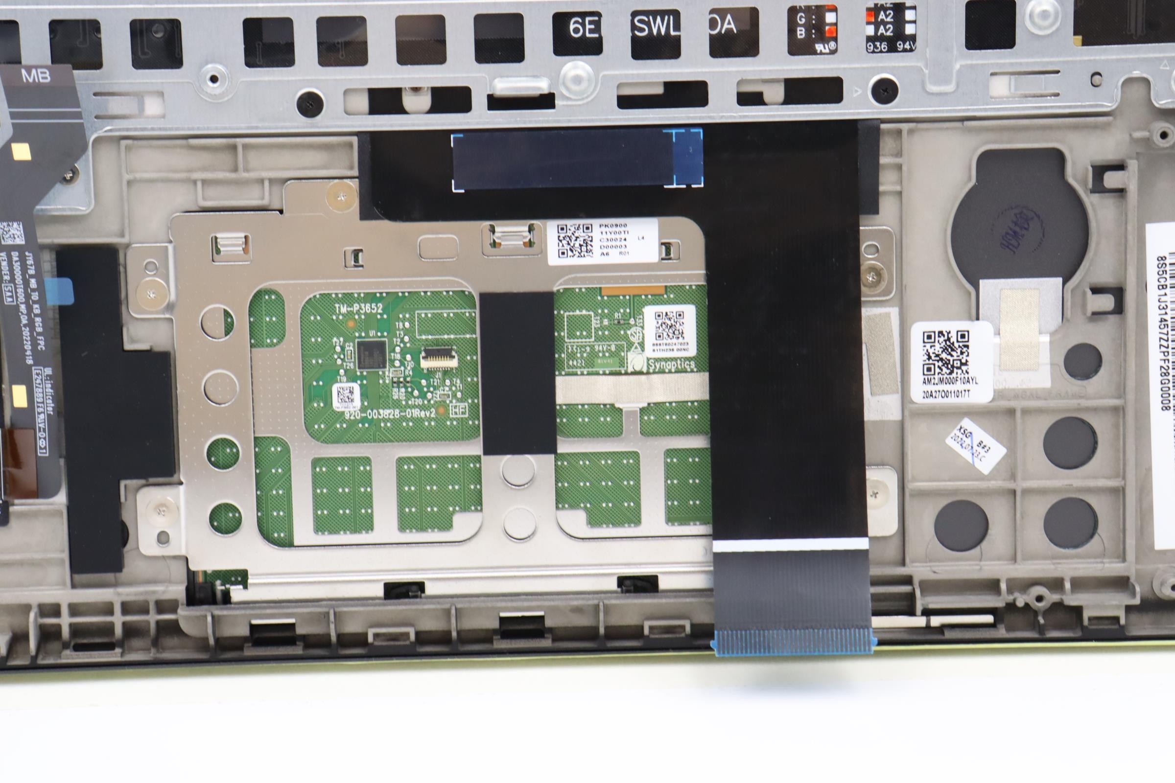 5CB1J31457 - Original Lenovo Keyboard with Upper Cover (Palmrest), English, 82UG, OG_RGB