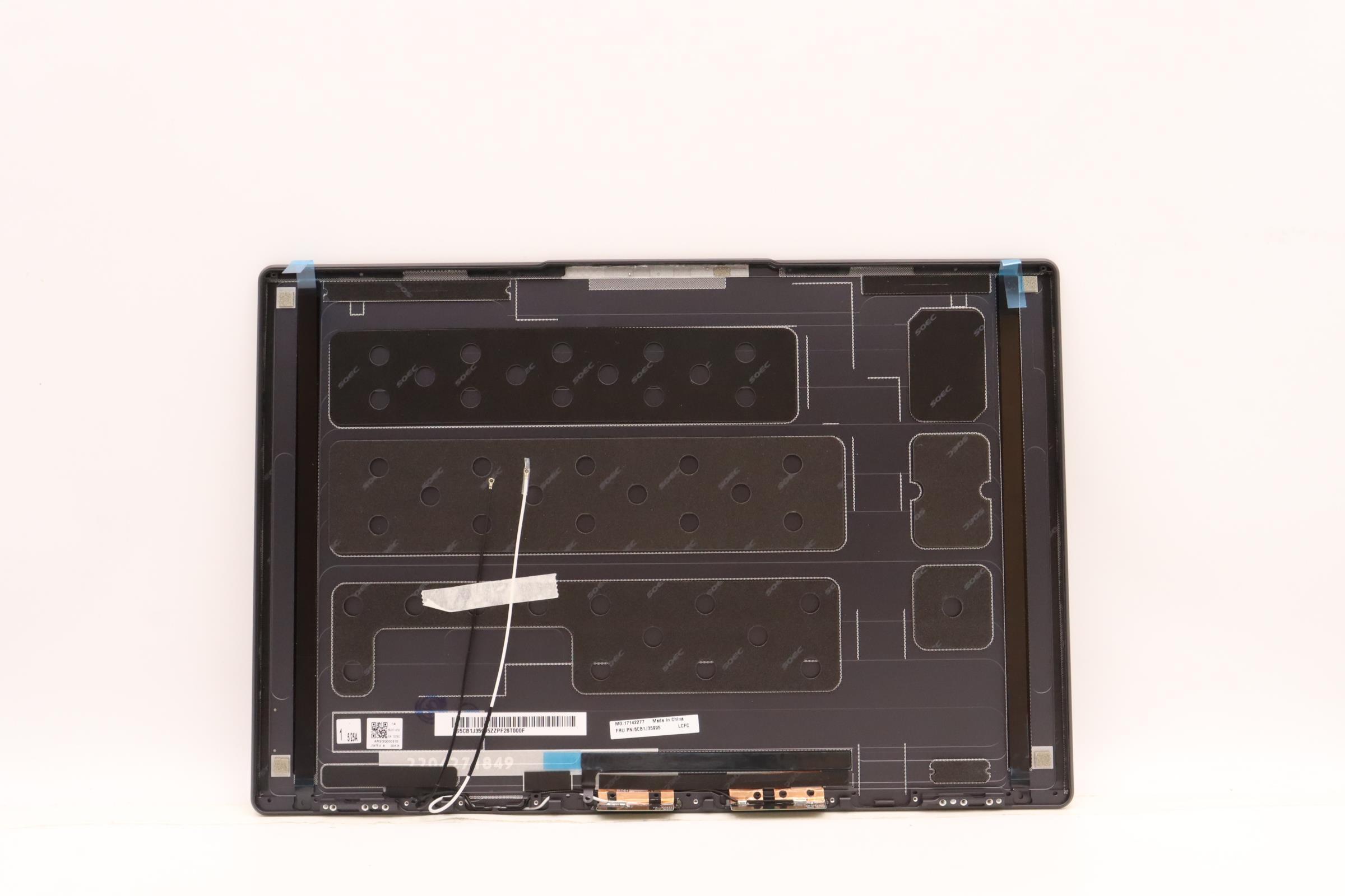 5CB1J35995 - Original Lenovo COVER LCD Cover L82TL OG_GLS W/ADHESIVE