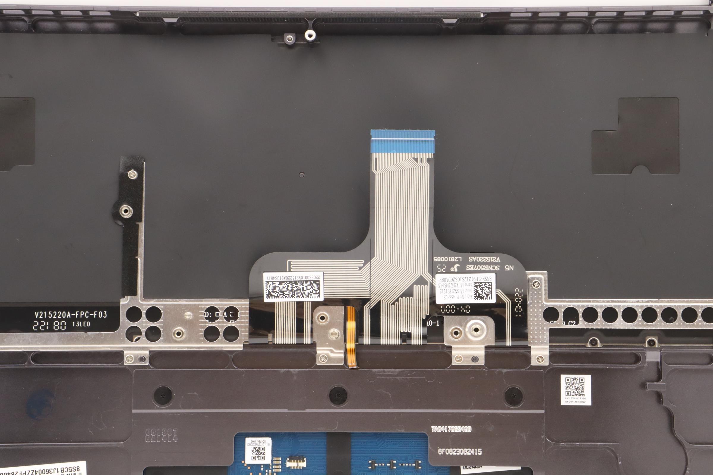 5CB1J36004 - Original Lenovo Keyboard with Upper Cover (Palmrest), English, 82TL, SG