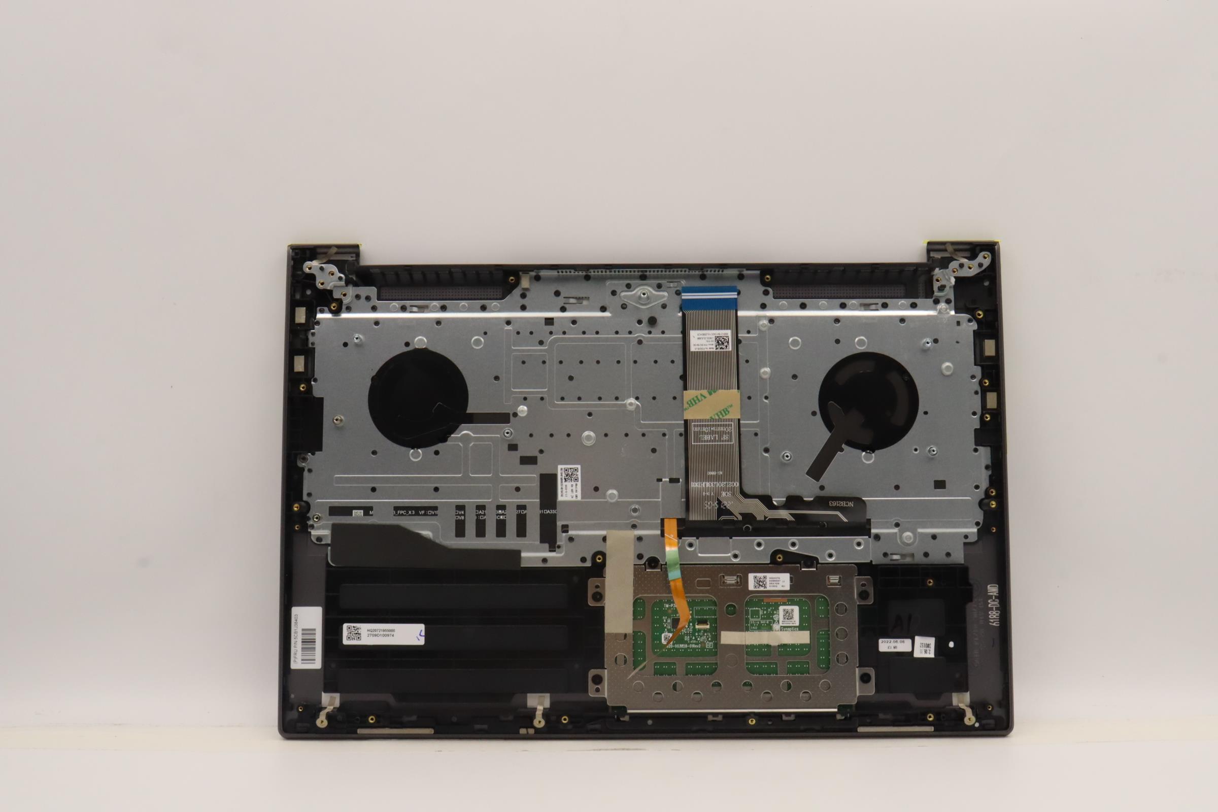 5CB1J38403 - Original Lenovo Keyboard with Upper Cover (Palmrest), English, 82UW