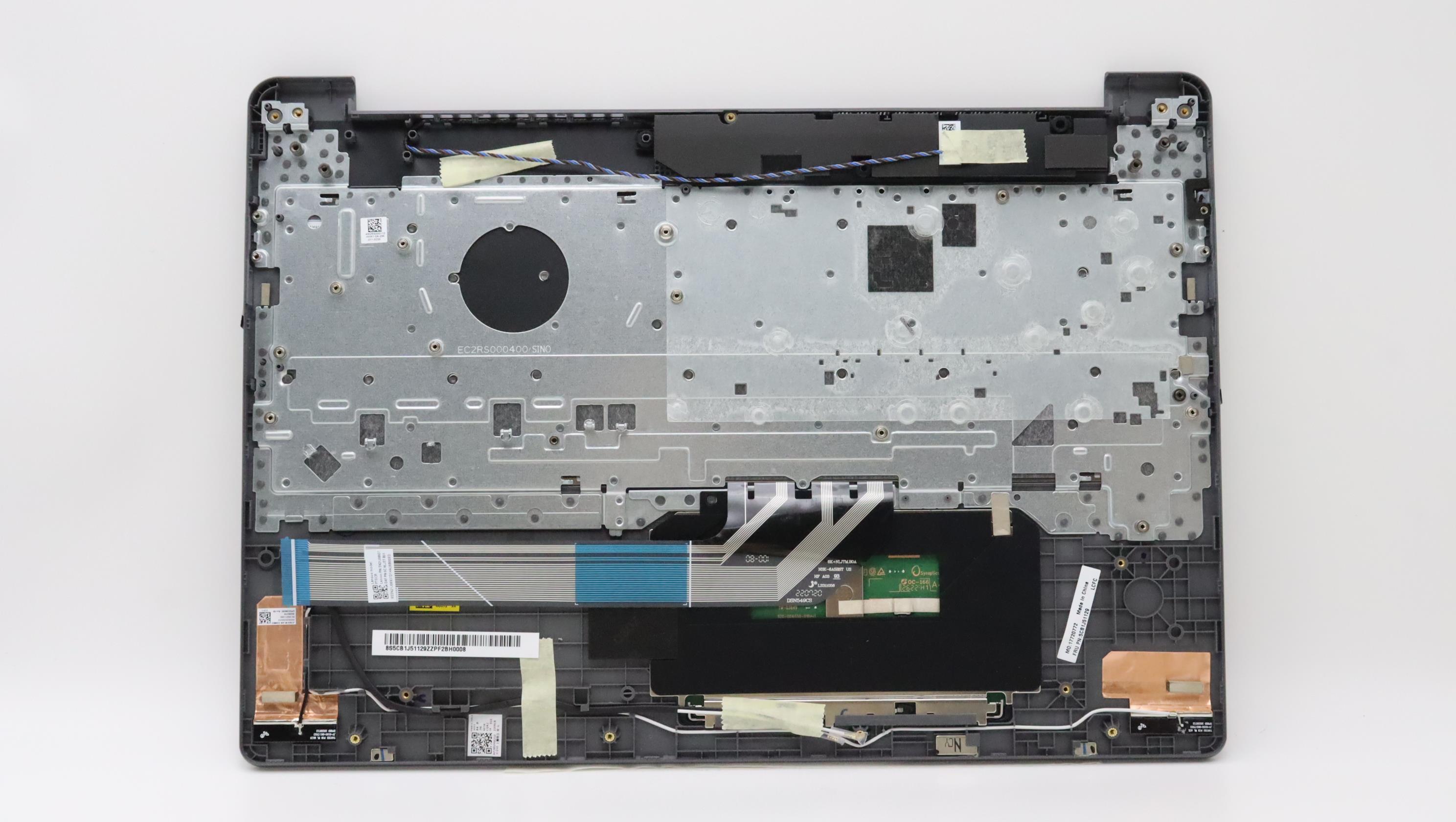 5CB1J51129 - Original Lenovo Keyboard with Upper Cover (Palmrest), English, 82V9, SG