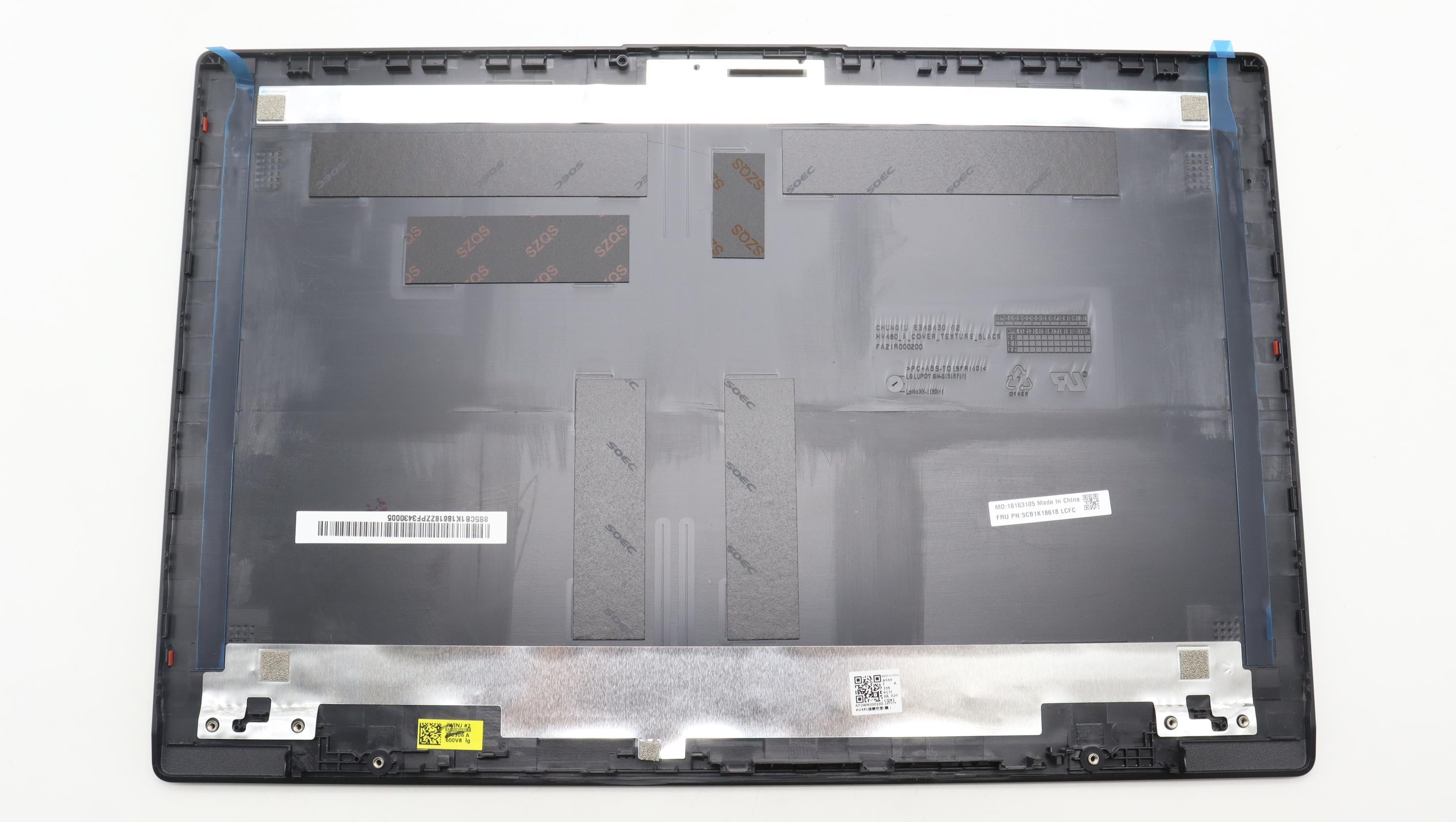 5CB1K18618 - Original Lenovo COVER Cover L 82YT A COVER TEX BK