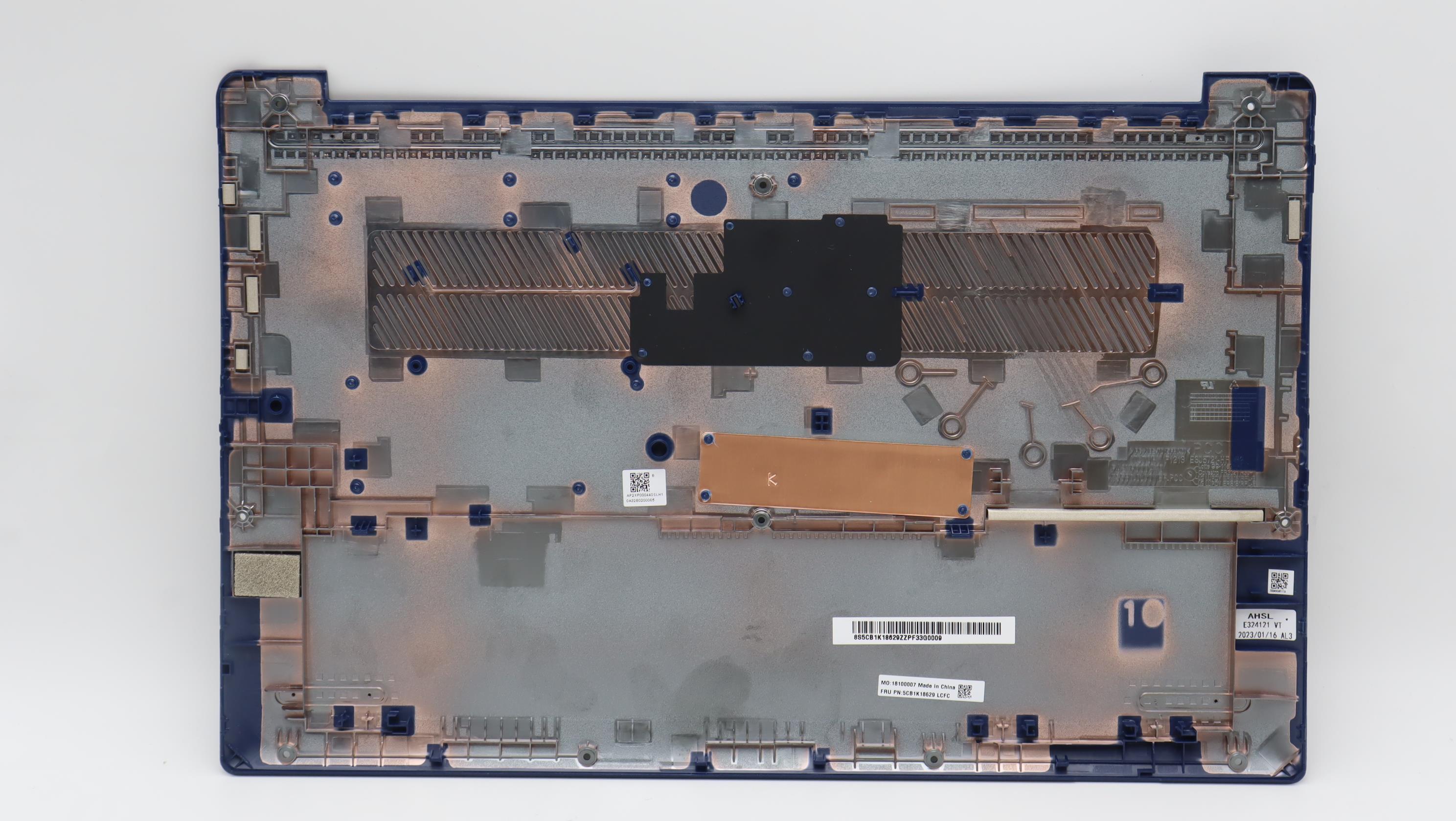 5CB1K18629 - Original Lenovo COVER Cover L 82XB Lower case AB 6W P